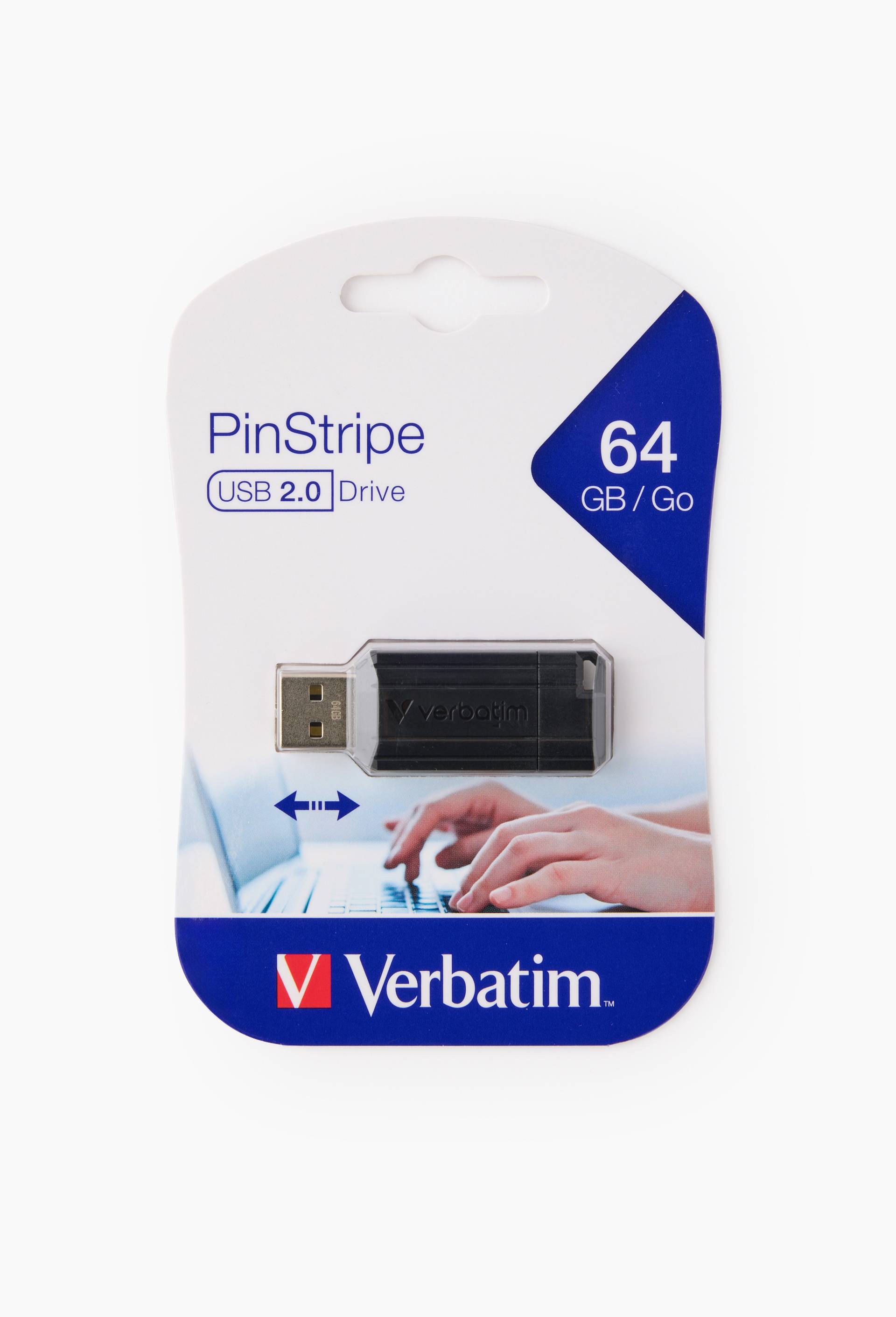 Cl&eacute; USB 2.0 Pinstripe 64Go, , large image number 2.0