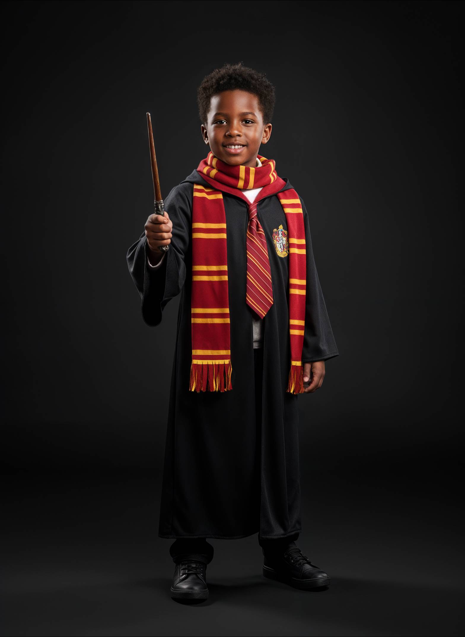 D&eacute;guisement Harry Potter avec baguette, , large image number 0