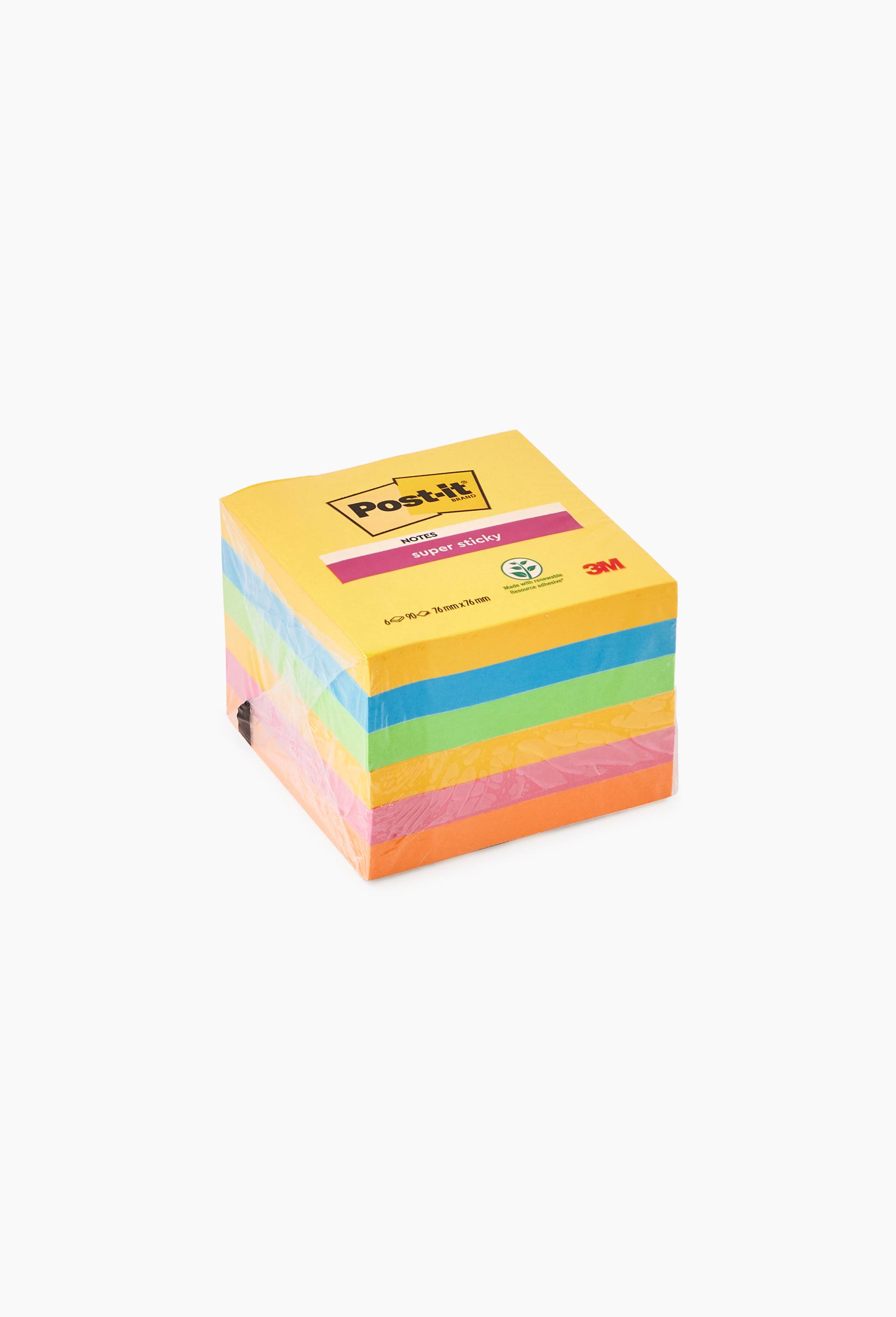 6 blocs de notes adh&eacute;sives super sticky Rio, 76 x 76mm, , large image number 0