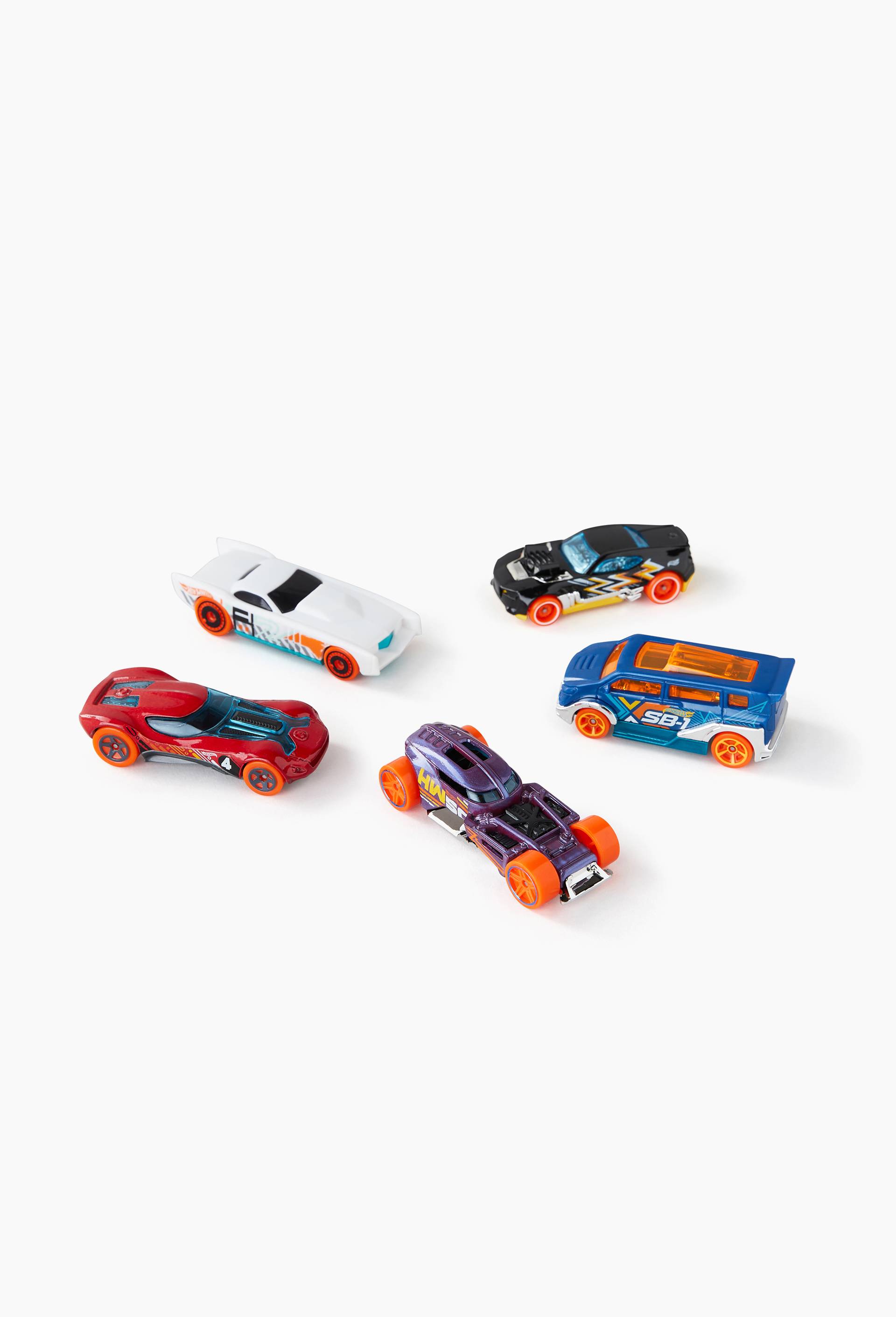 Coffret 5 voitures Hot Wheels, , large image number 0