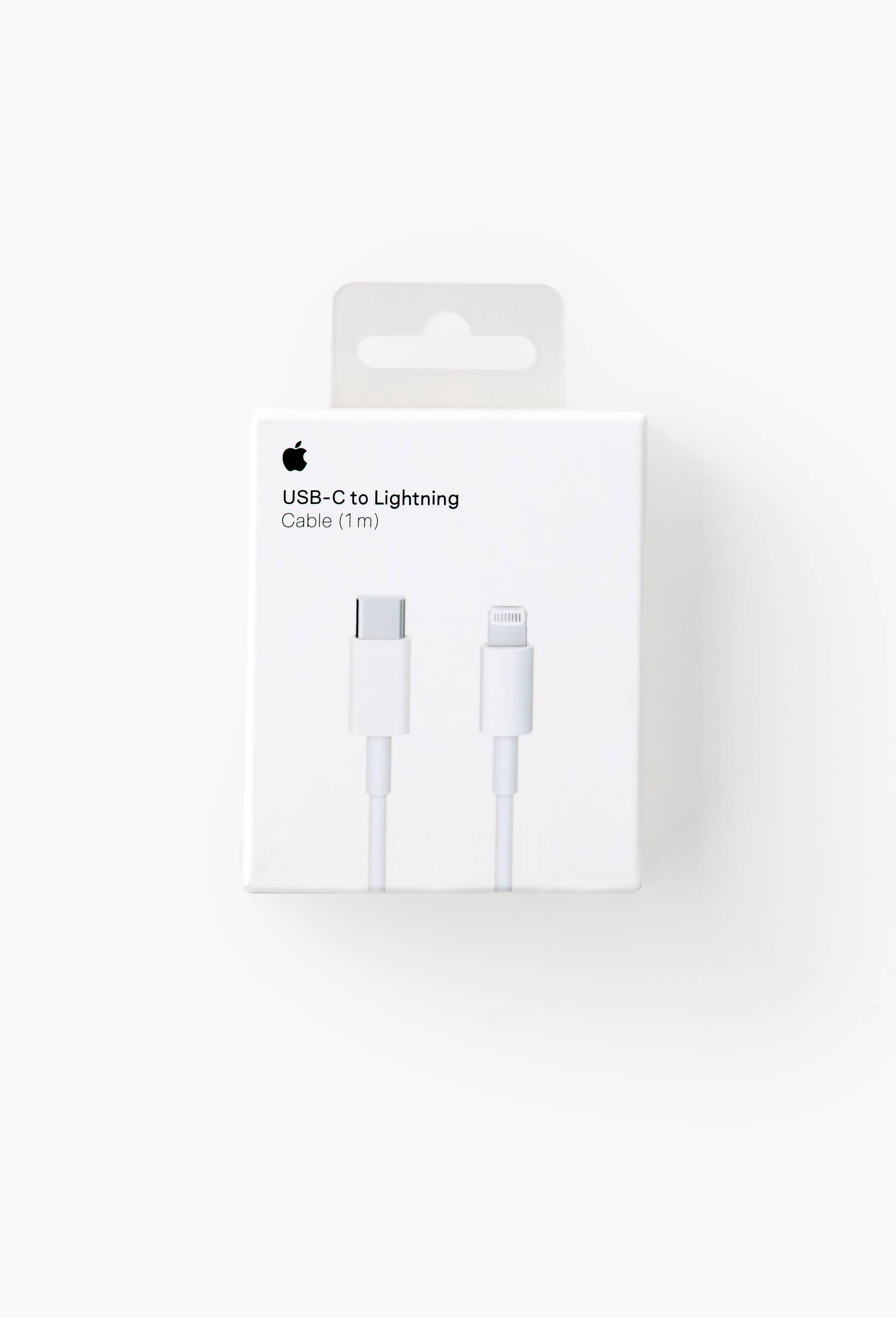 Apple cable usb-c vers lightning, 1m, , large image number 1