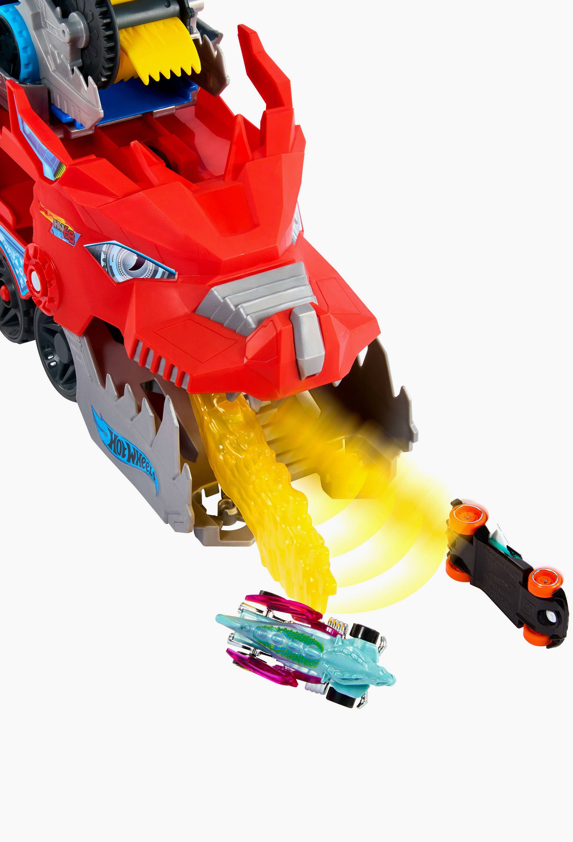Hot Wheels - 2 dragons, 4 fa&ccedil;ons de jouer. - D&egrave;s 4 ans, , large image number 3