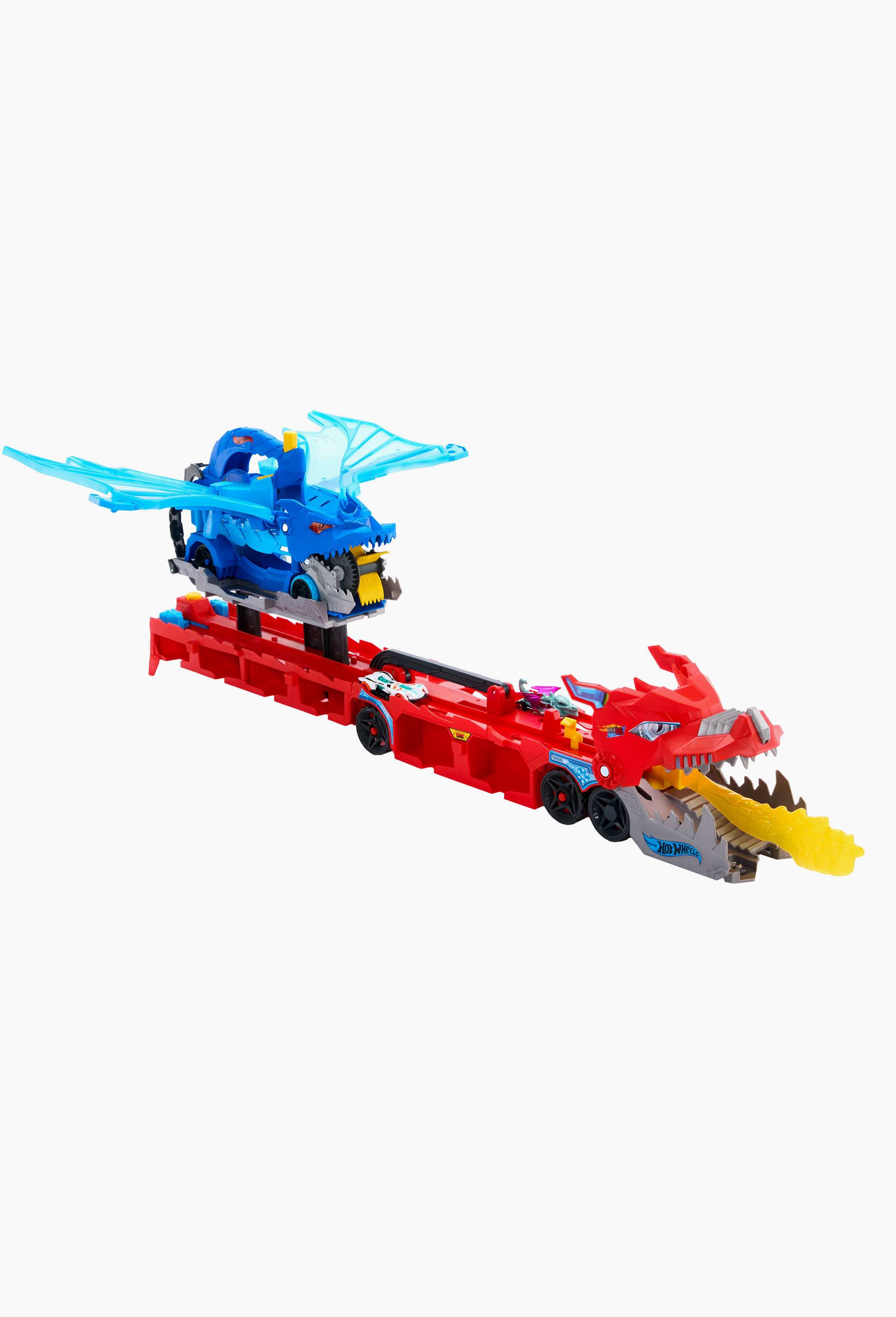 Hot Wheels - 2 dragons, 4 fa&ccedil;ons de jouer. - D&egrave;s 4 ans, , large image number 4.0