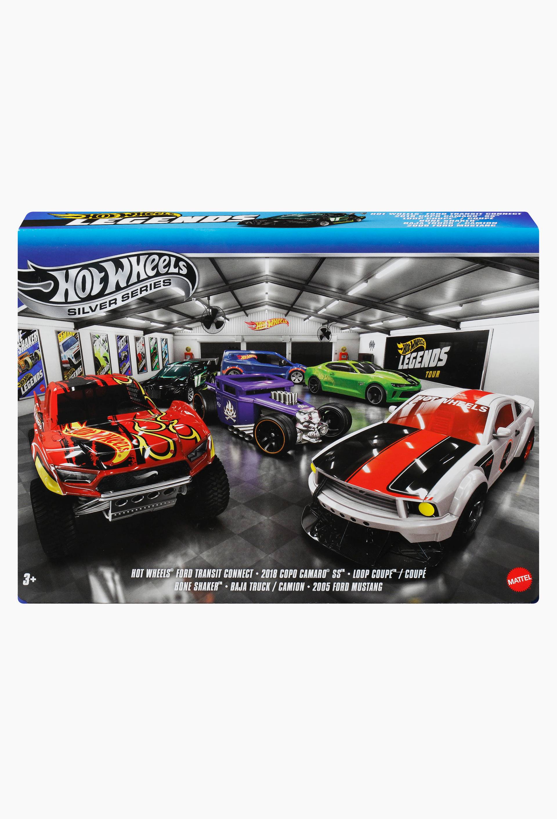 Hot Wheels - Lot de 6 v&eacute;hicules Hot Wheels Legends, , large image number 0
