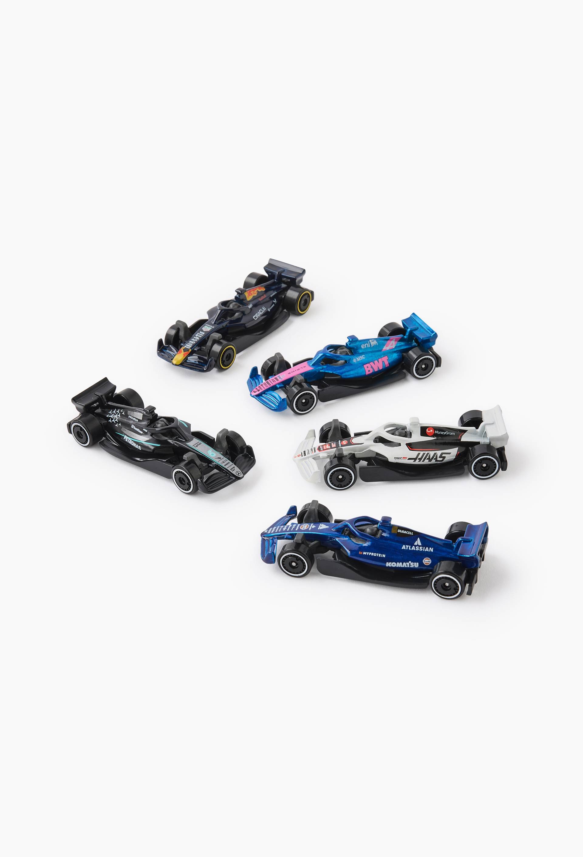 Voitures formule 1 Hot Wheels - pack de 5 voitures, , large image number 0