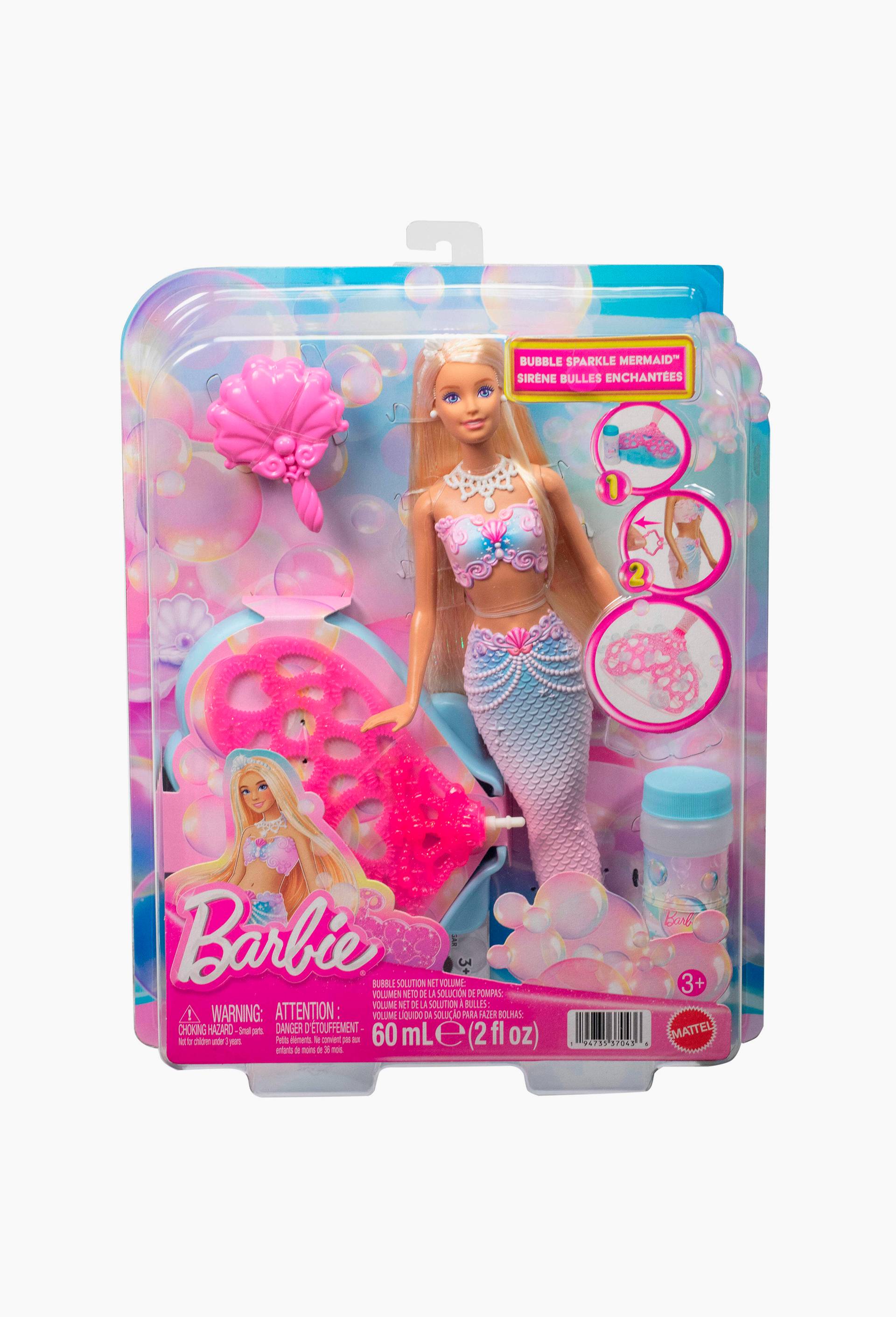 Barbie - Sir&egrave;ne bulles magiques, , large image number 0