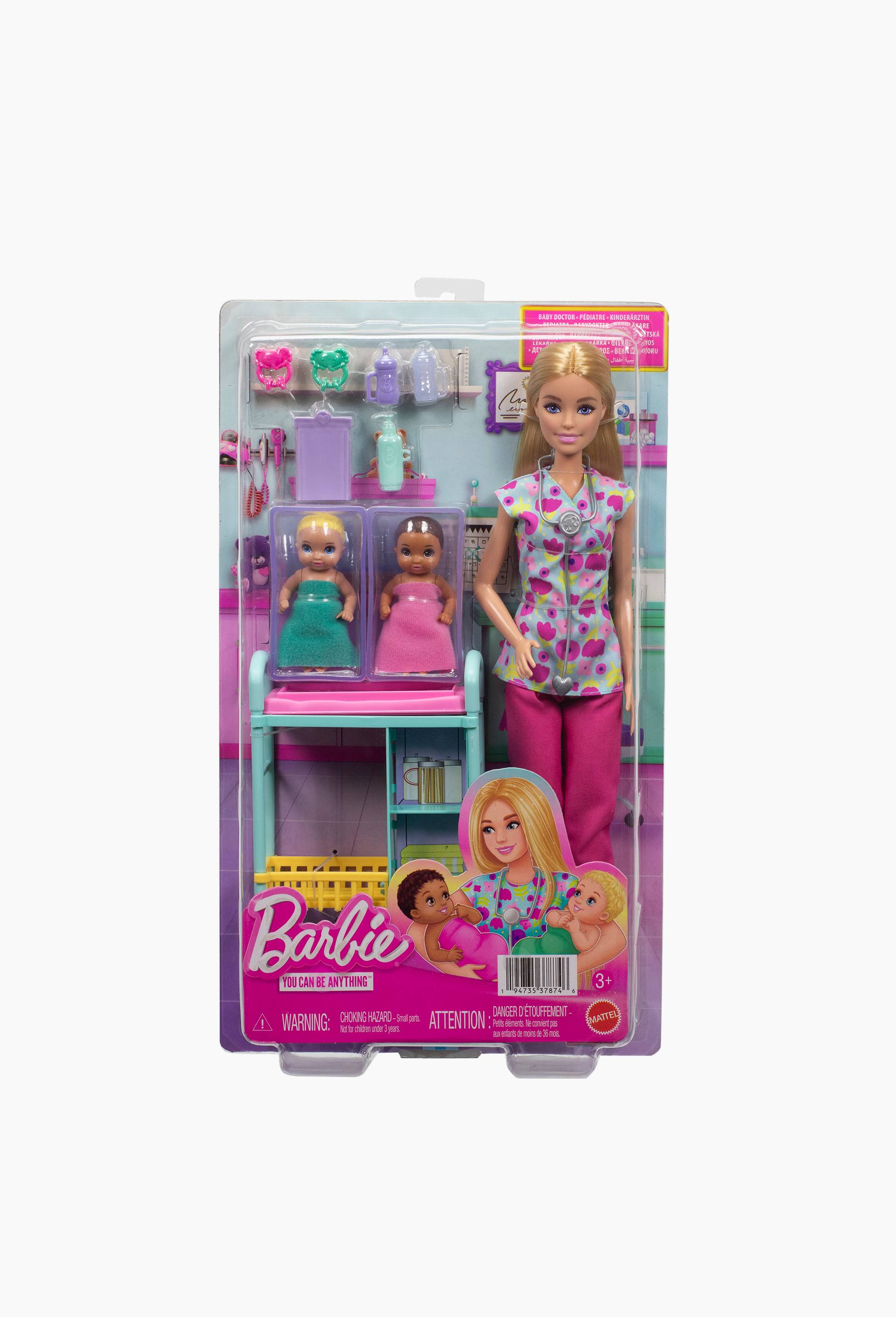 Barbie - Coffret p&eacute;diatre, , large image number 0.0