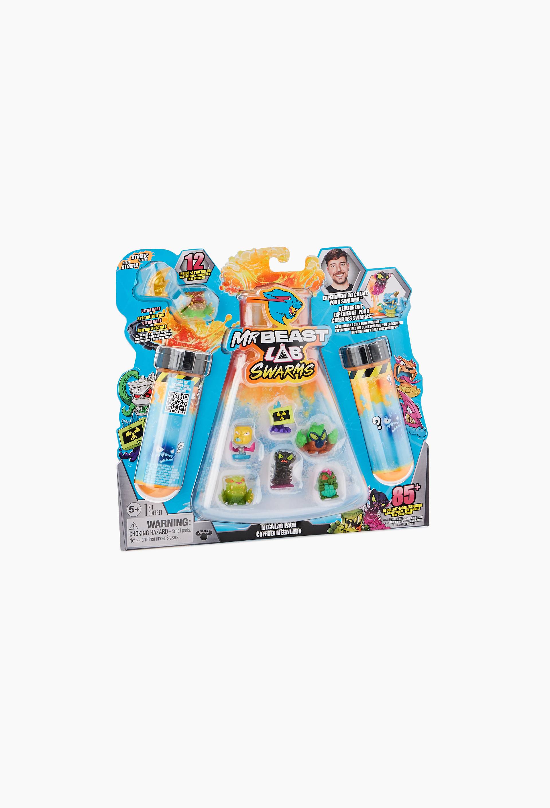 Pack de 12 minis figurines Swarms Atomic MrBeast Lab, , large image number 1.0
