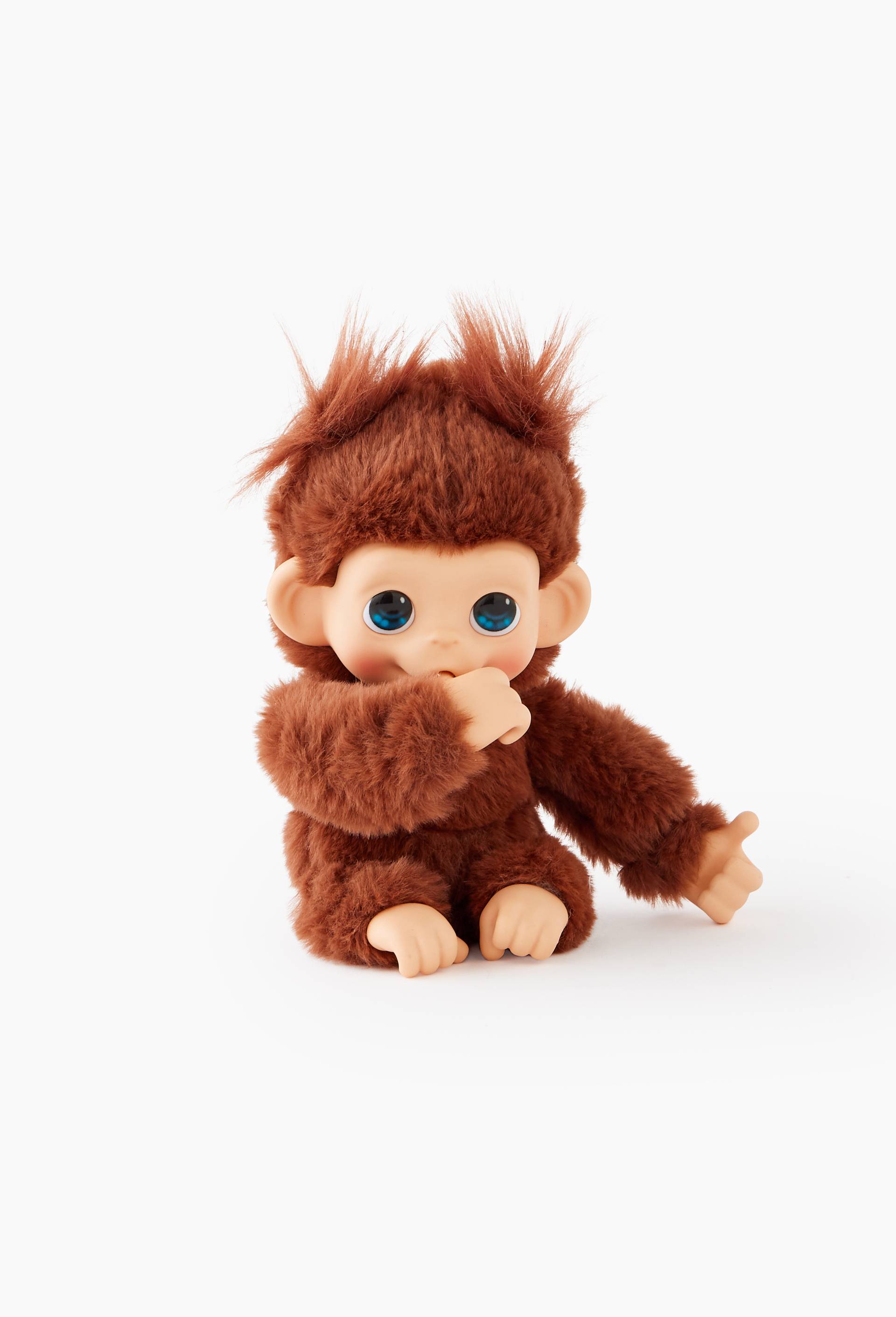 Mon b&eacute;b&eacute; singe mini marron Little Live Pets, , large image number 0