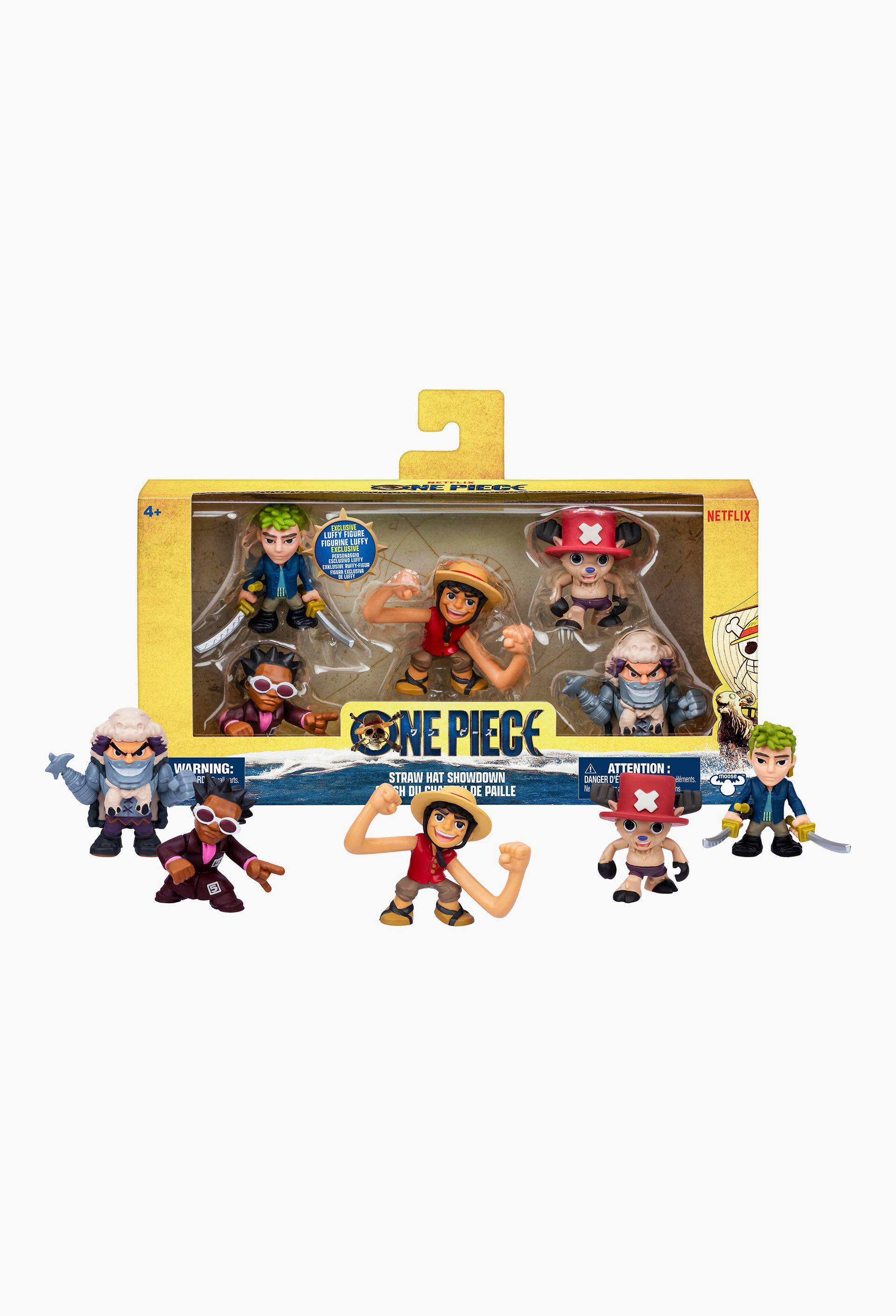 Pack de 5 mini figurines - One Piece Netflix - 6 cm, , large image number 0