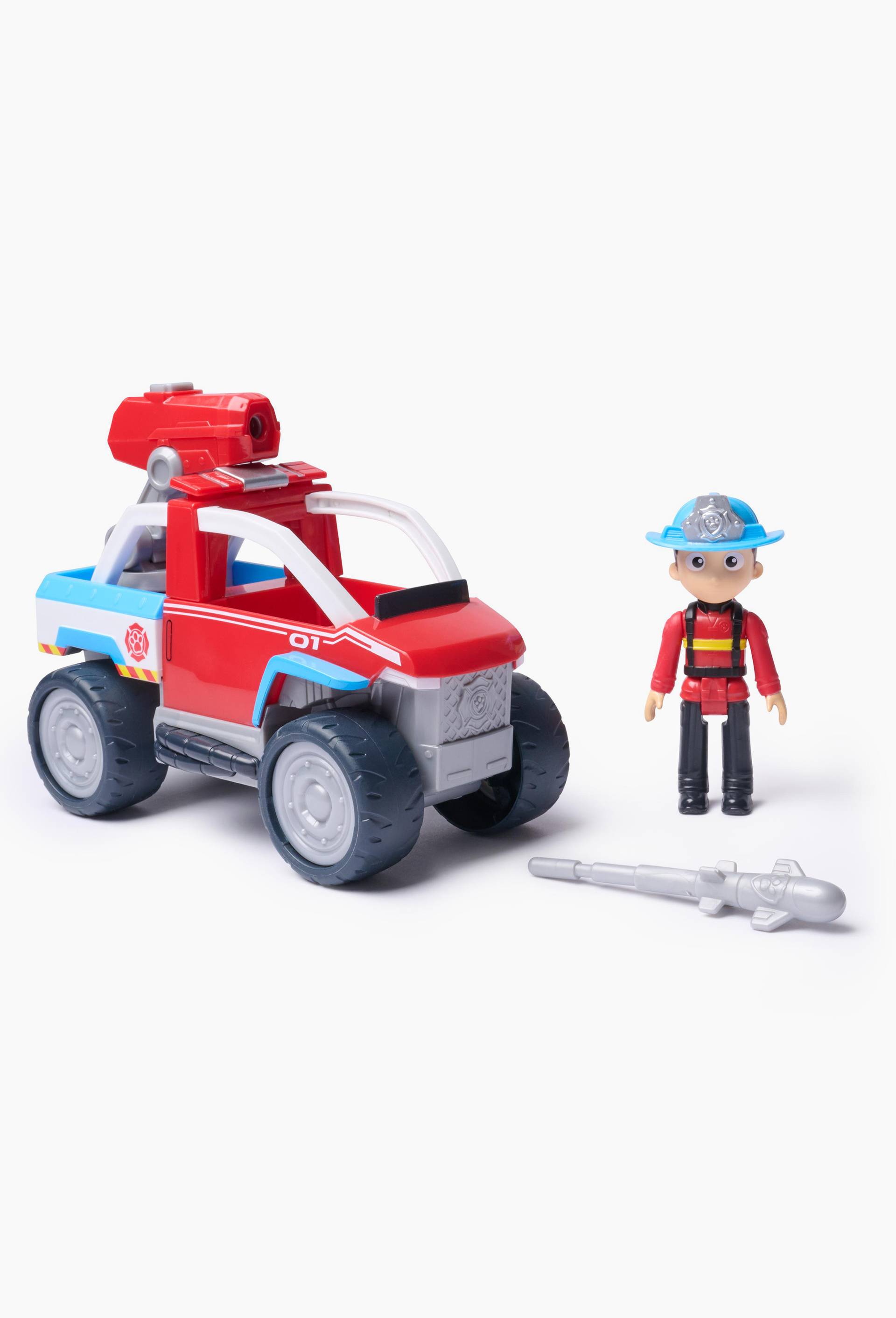 V&Eacute;HICULE + FIGURINE FIRE RESCUE RYDER La Pat' Patrouille, , large image number 0