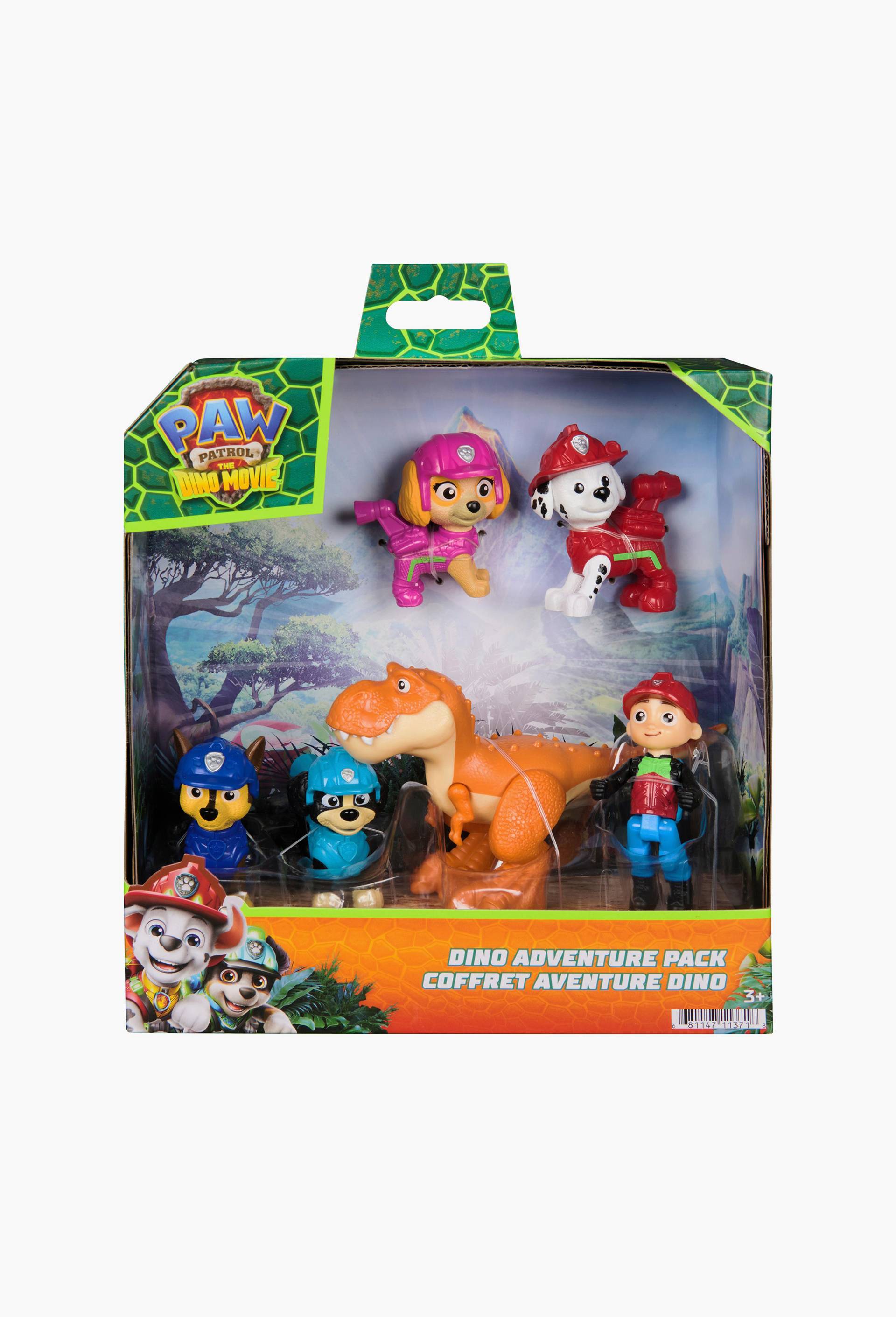 COFFRET FIGURINES AVENTURE La Pat' Patrouille - Le Film Mission Dino, , large image number 0