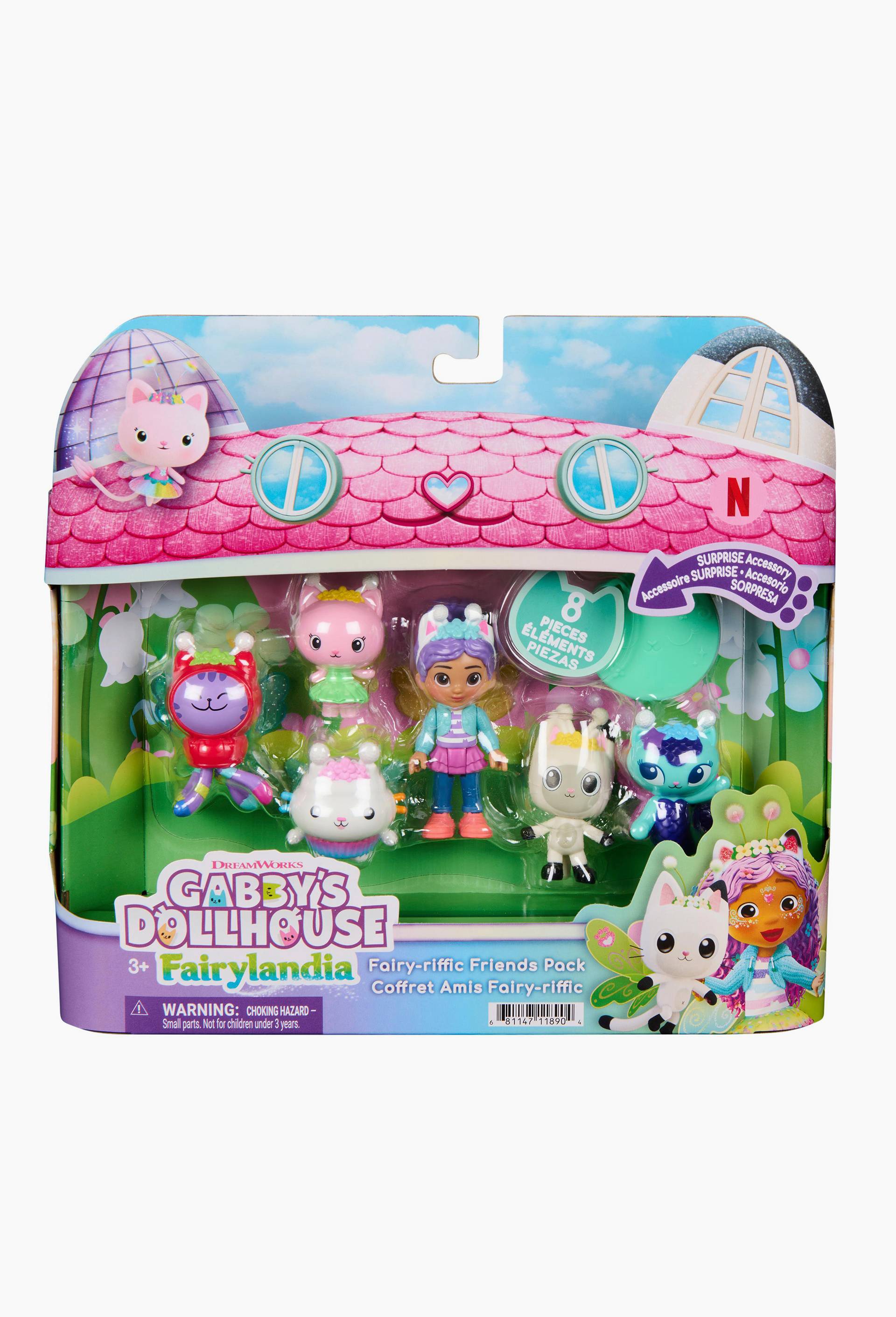 COFFRET FIGURINES DELUXE FAIRYLANDIA Gabby et la Maison Magique, , large image number 0.0