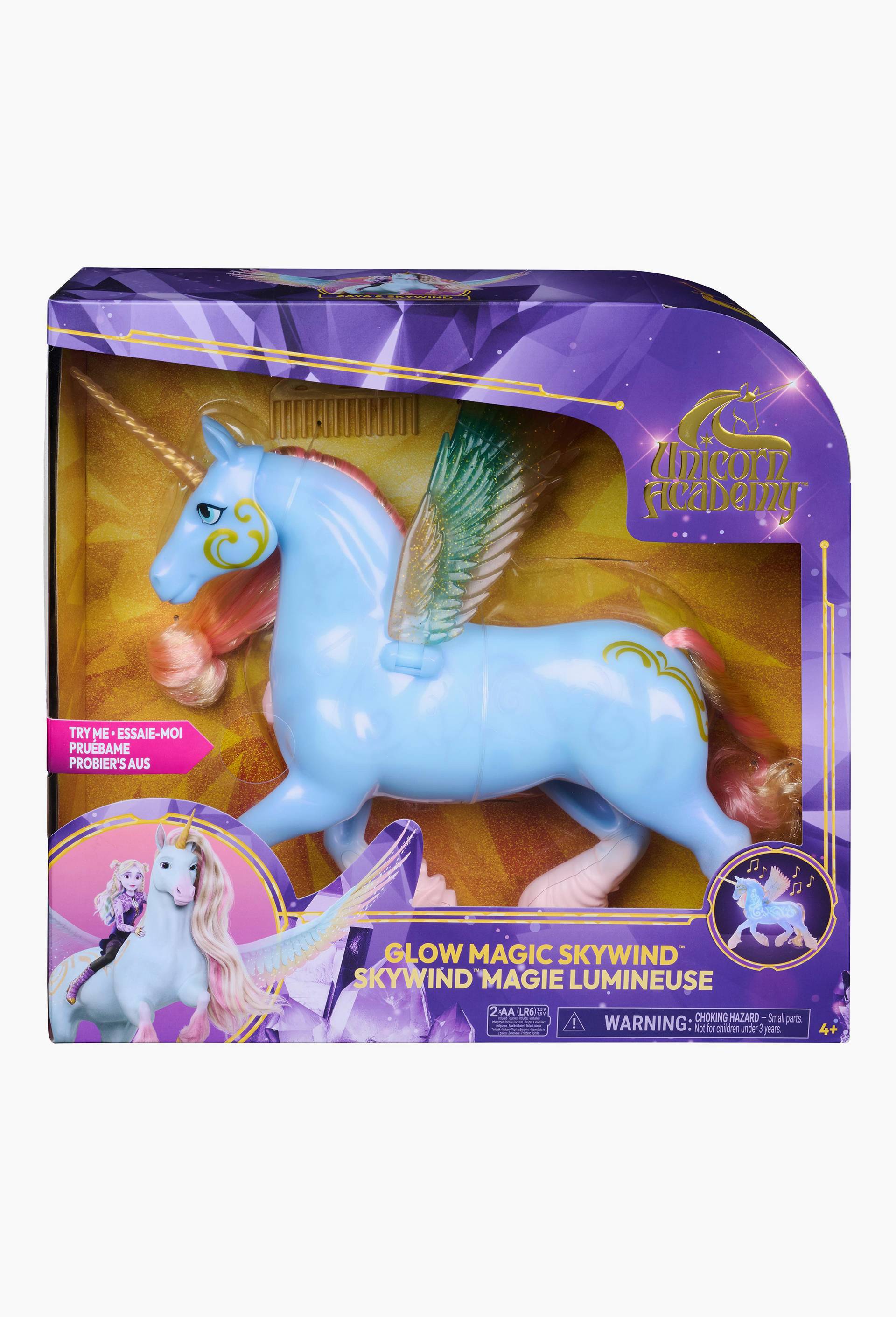 LICORNE INTERACTIVE SKYWIND AILES MAGIQUES Unicorn Academy, , large image number 0.0