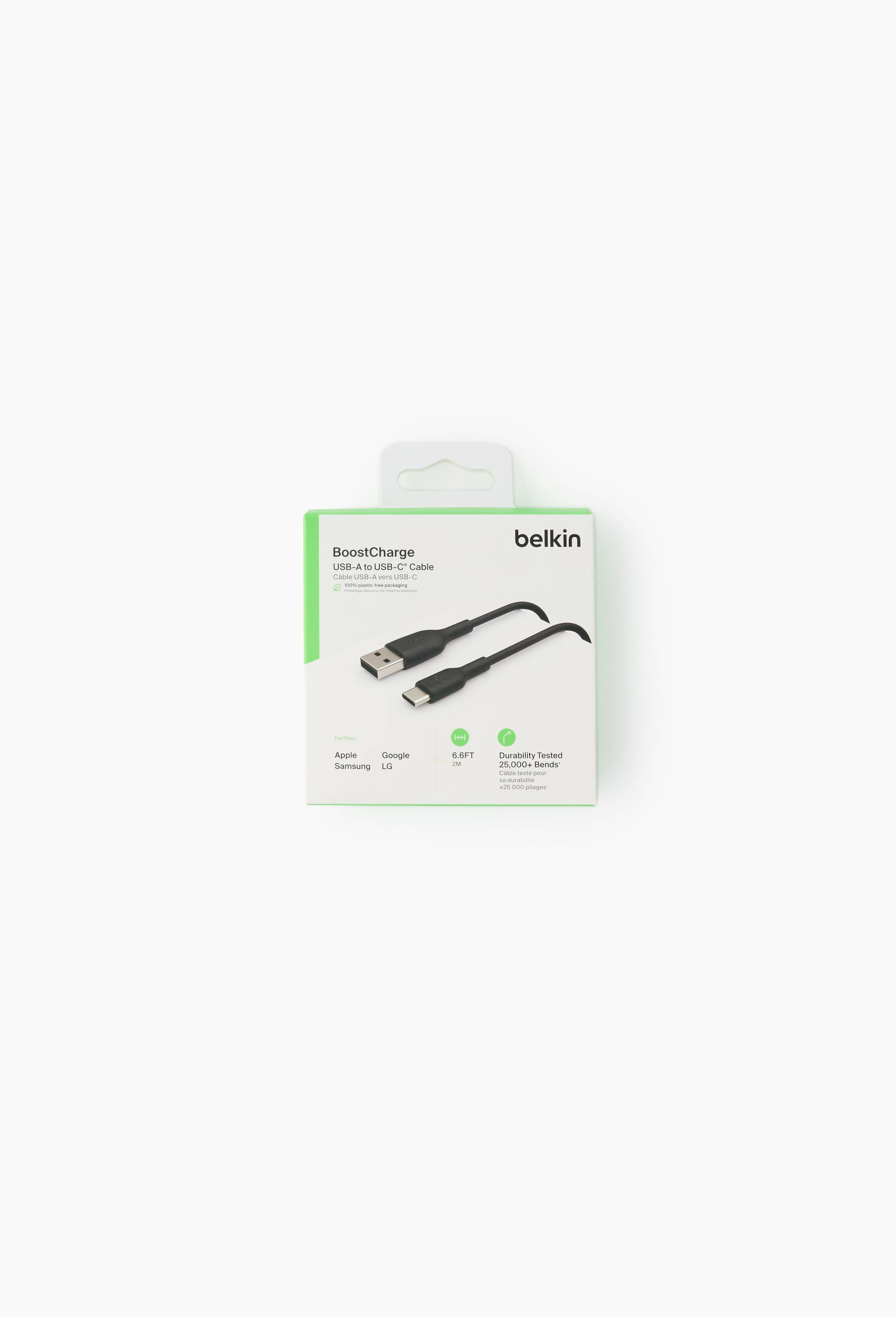 C&acirc;ble usb-c, 2m, noir, , large image number 0.0