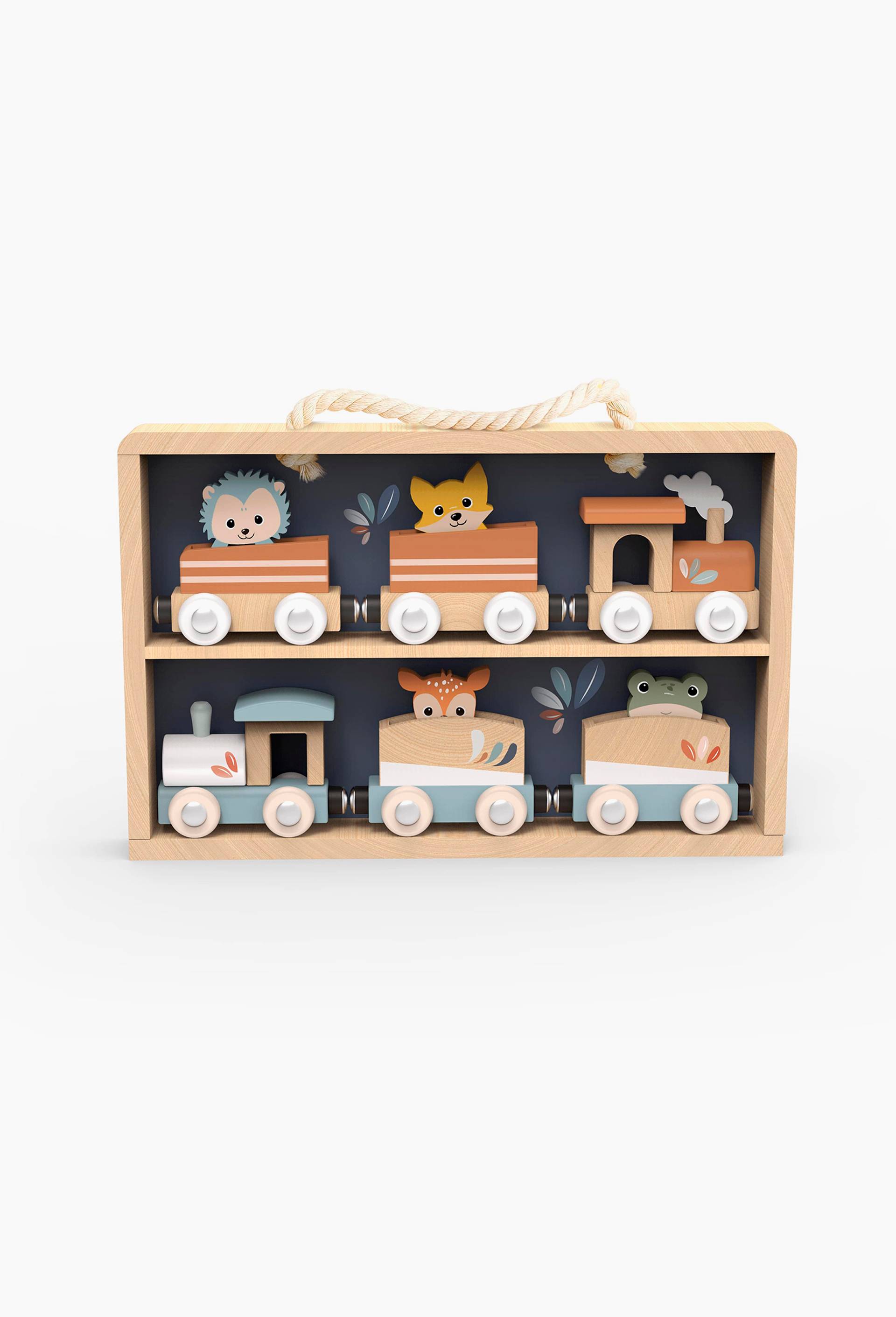Speedy Monkey - Coffret trains - 18x3,6x27,8cm - 3a+, , large image number 0