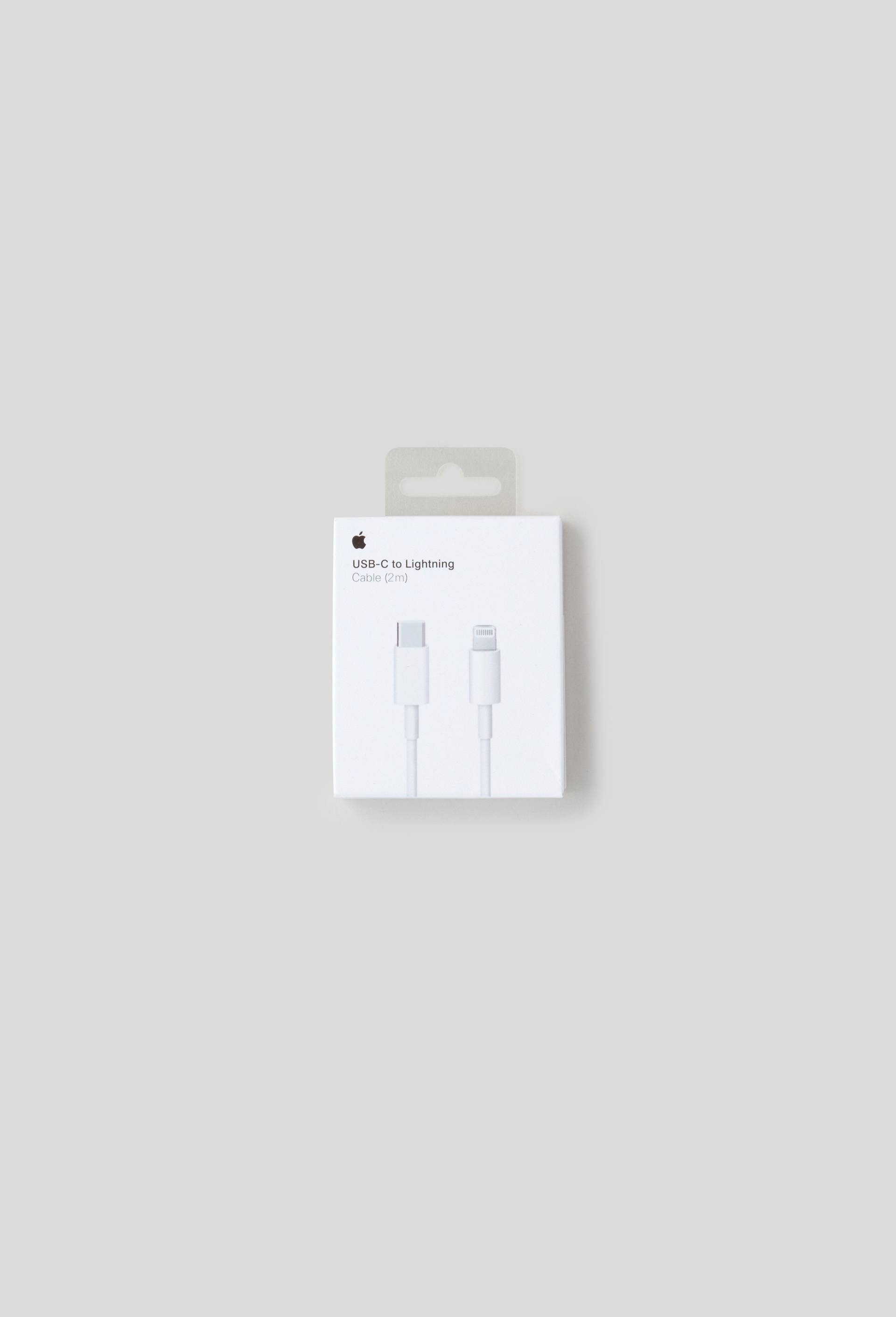 Apple cable usb-c vers lightning, 2m, , large image number 0
