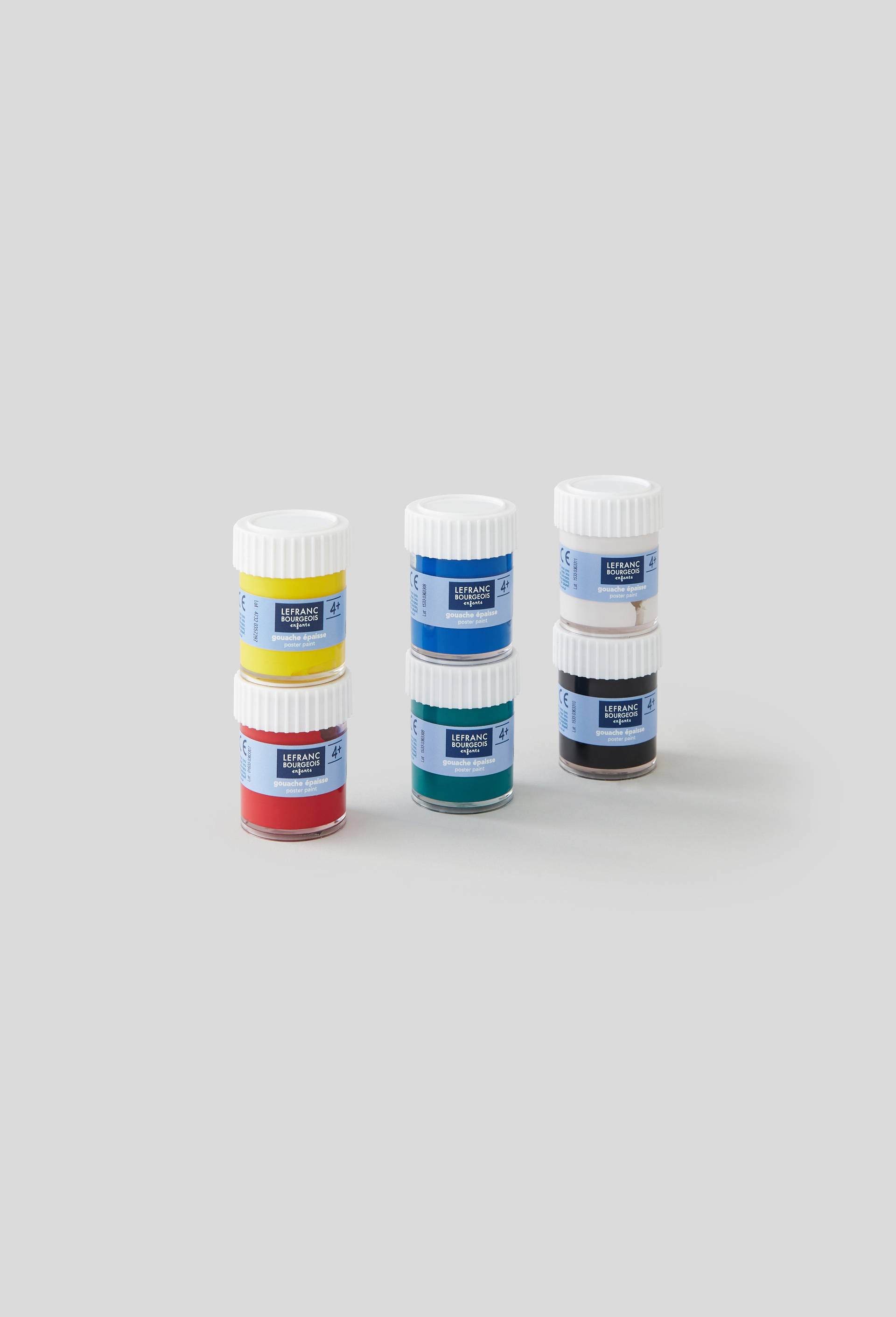 6 pots de gouache, , large image number 0
