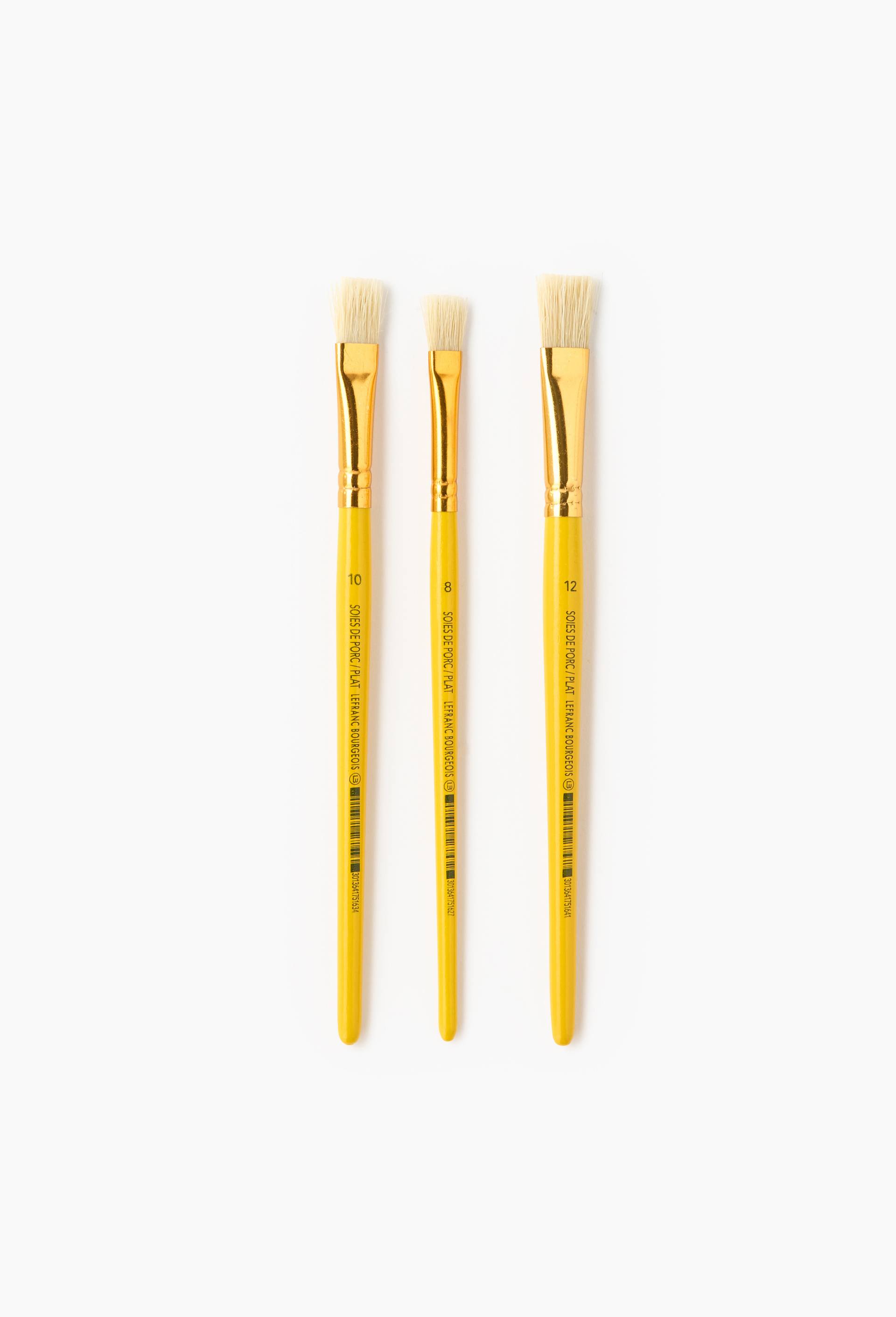 3 pinceaux brosses 8, 10 et 12, , large image number 1.0