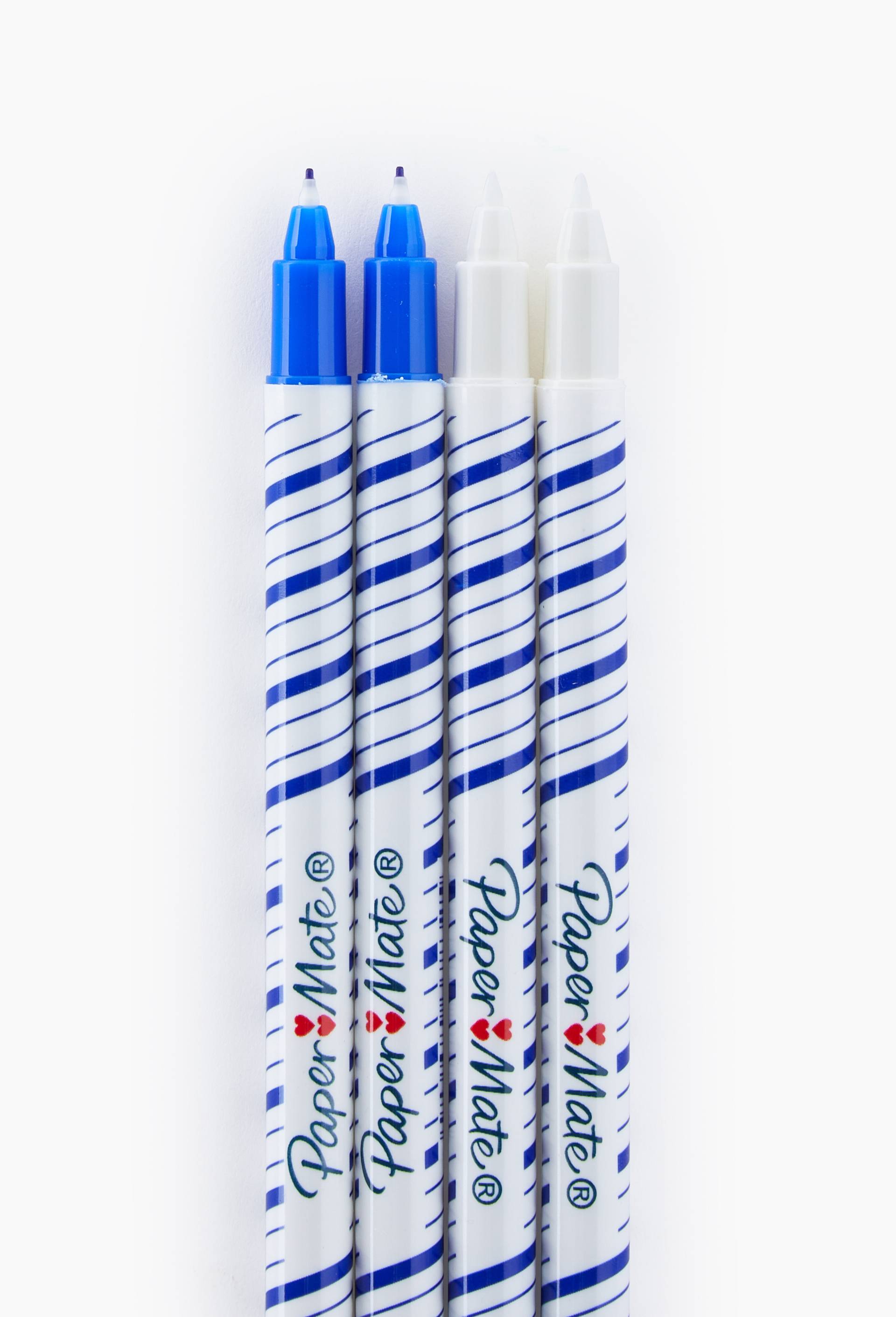4 Effaceurs Paper Mate Magic+ Pointe fine Bleu, , large image number 1