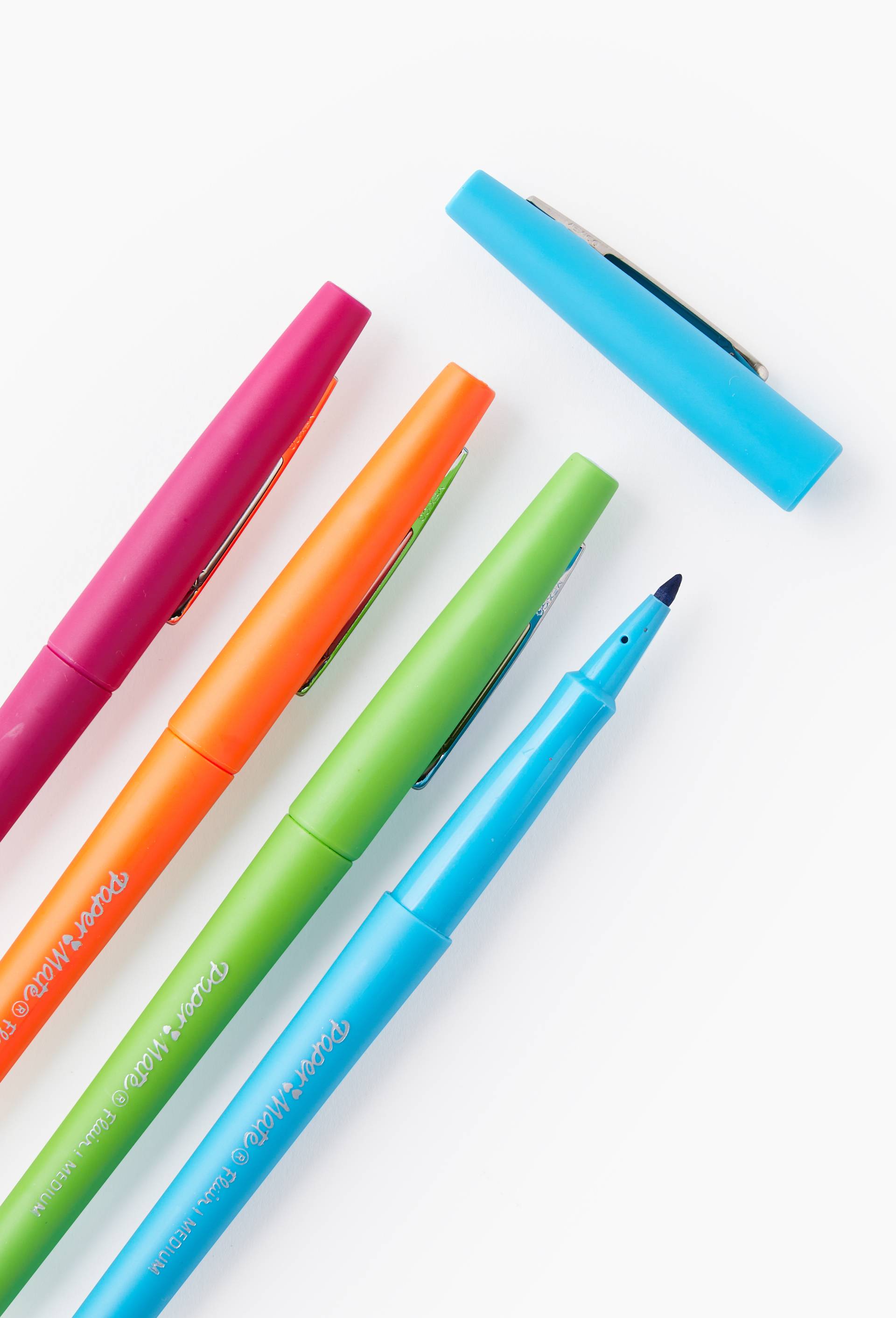 Pack de 4 stylos-feutres Flair fun, , large image number 1