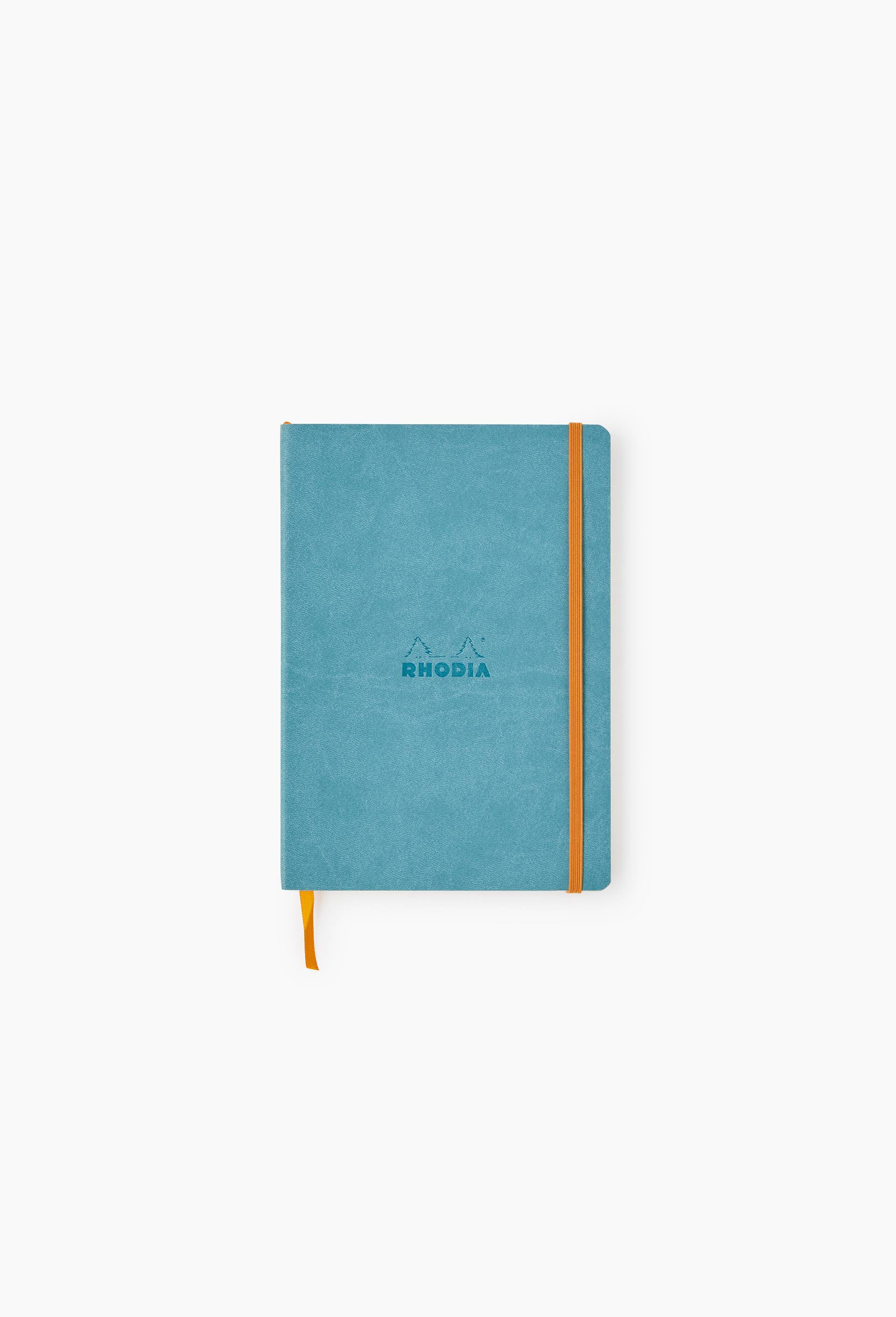 Carnet souple A5 Eau Rhodiarama 160P, , large image number 0