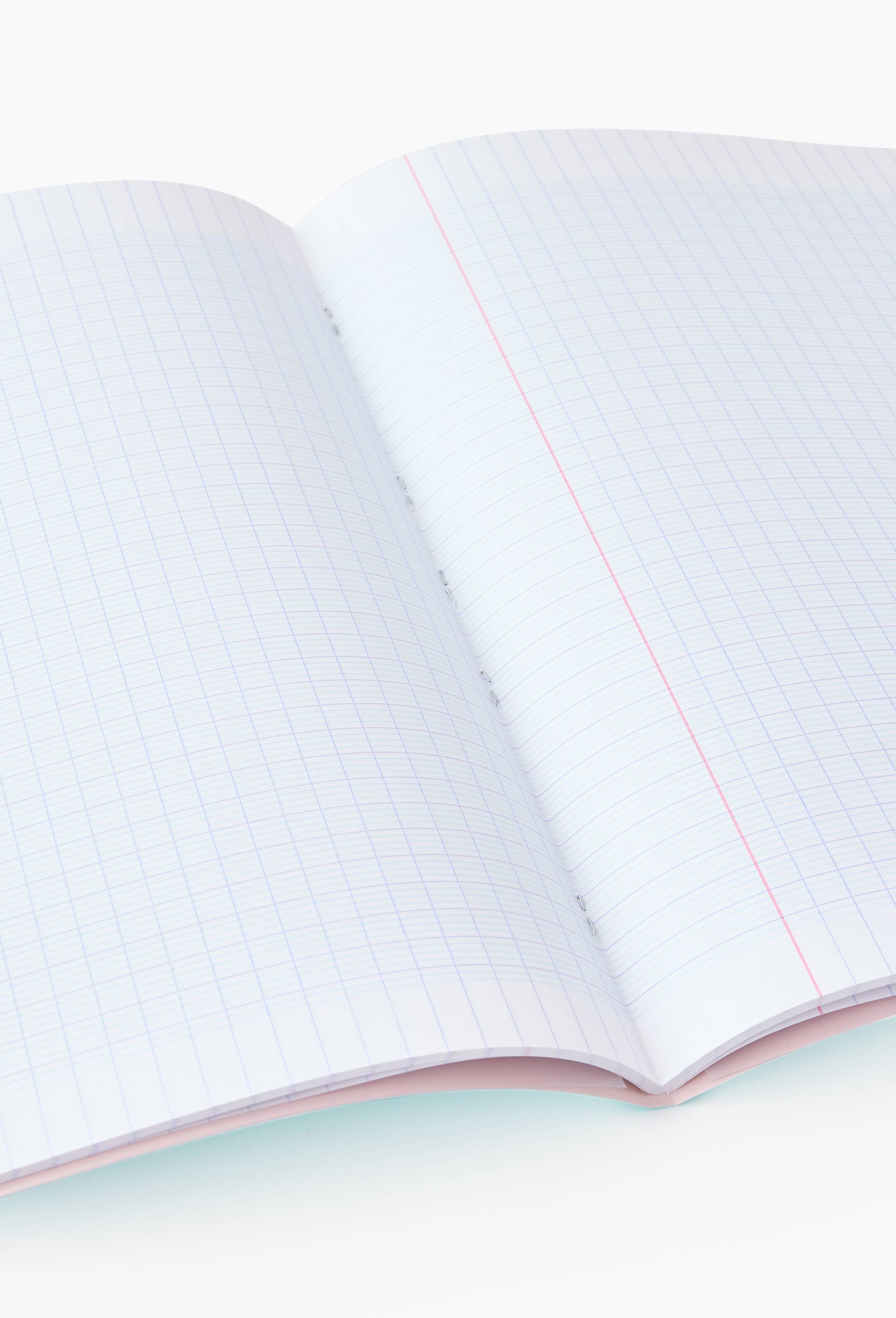 Cahier Koverbook Blush piqu&eacute;, 24 x 32, grands carreaux, 96 pages, , large image number 1