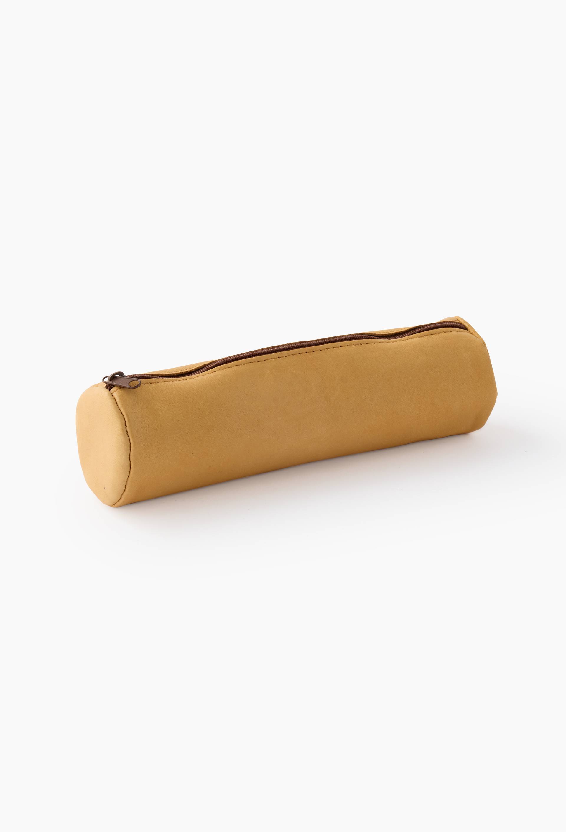 Trousse ronde en cuir, , large image number 0