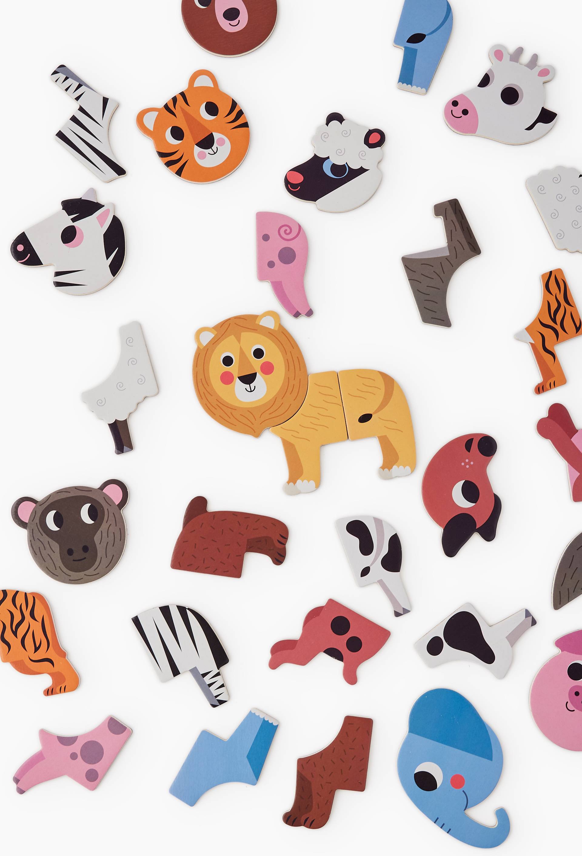 Puzzle magn&eacute;tique- 10 animaux rigolos par Ingela P. Arrhenius, , large image number 0.0