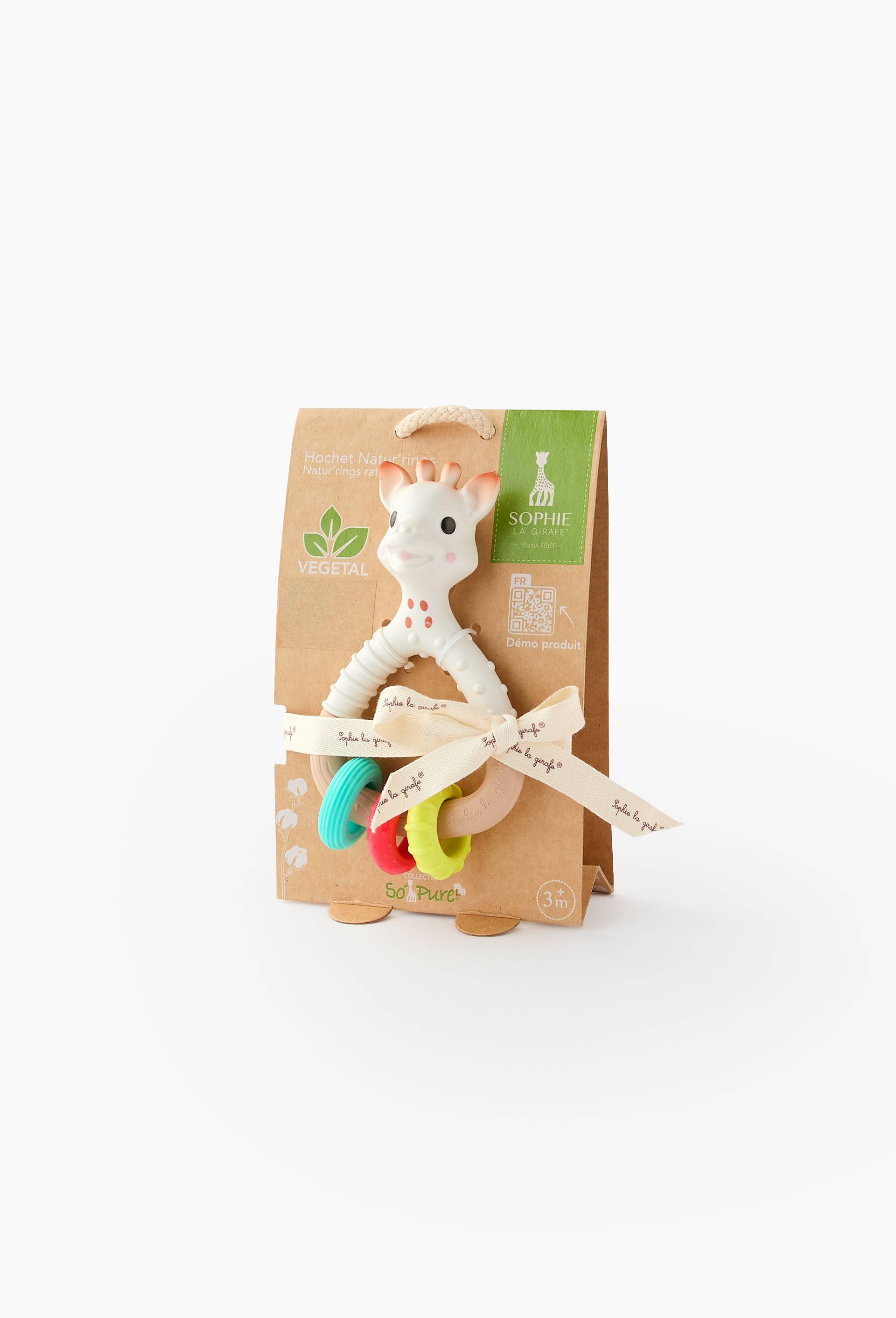 Hochet Sophie la Girafe - Nature Ring, , large image number 1