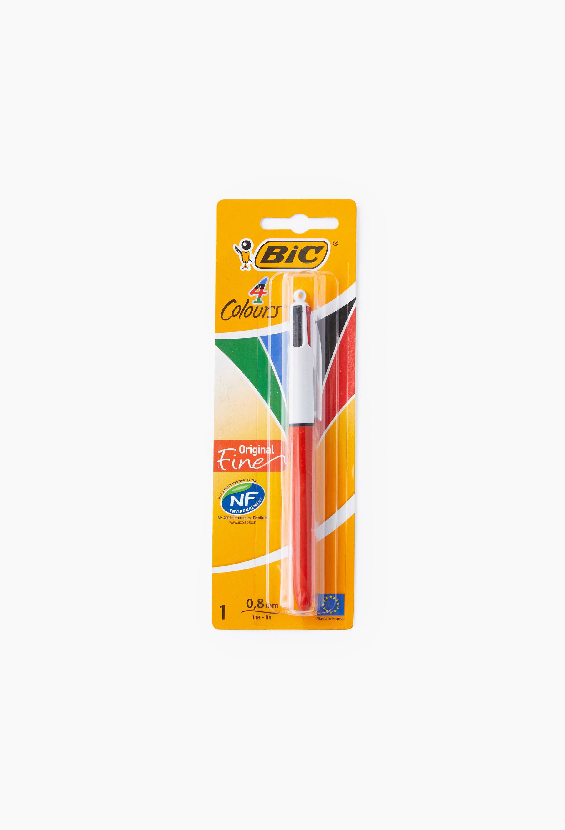 Stylo bille 4 couleurs pointe fine, , large image number 0