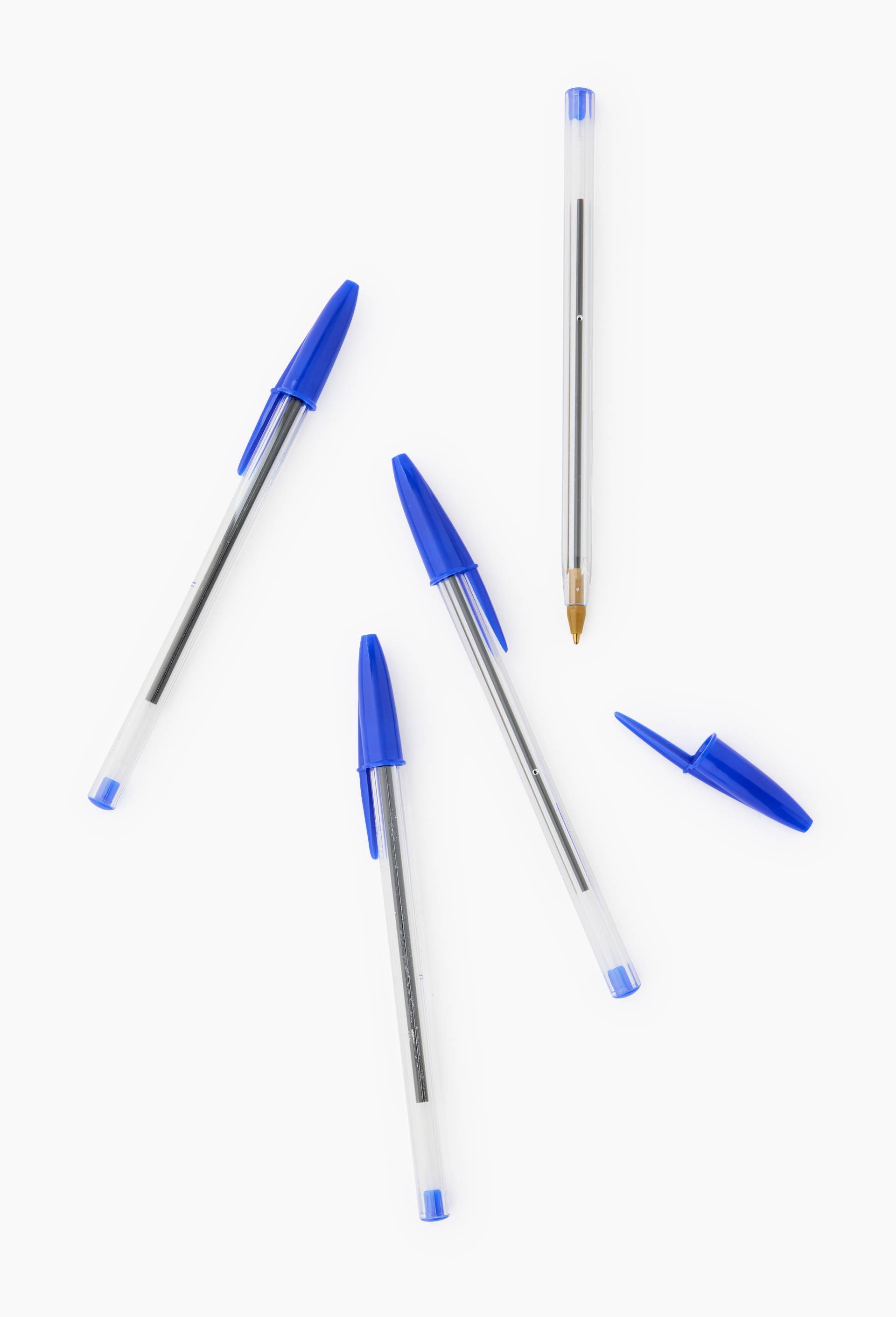 10 stylos-billes Cristal bleu, pointe moyenne, , large image number 0.0