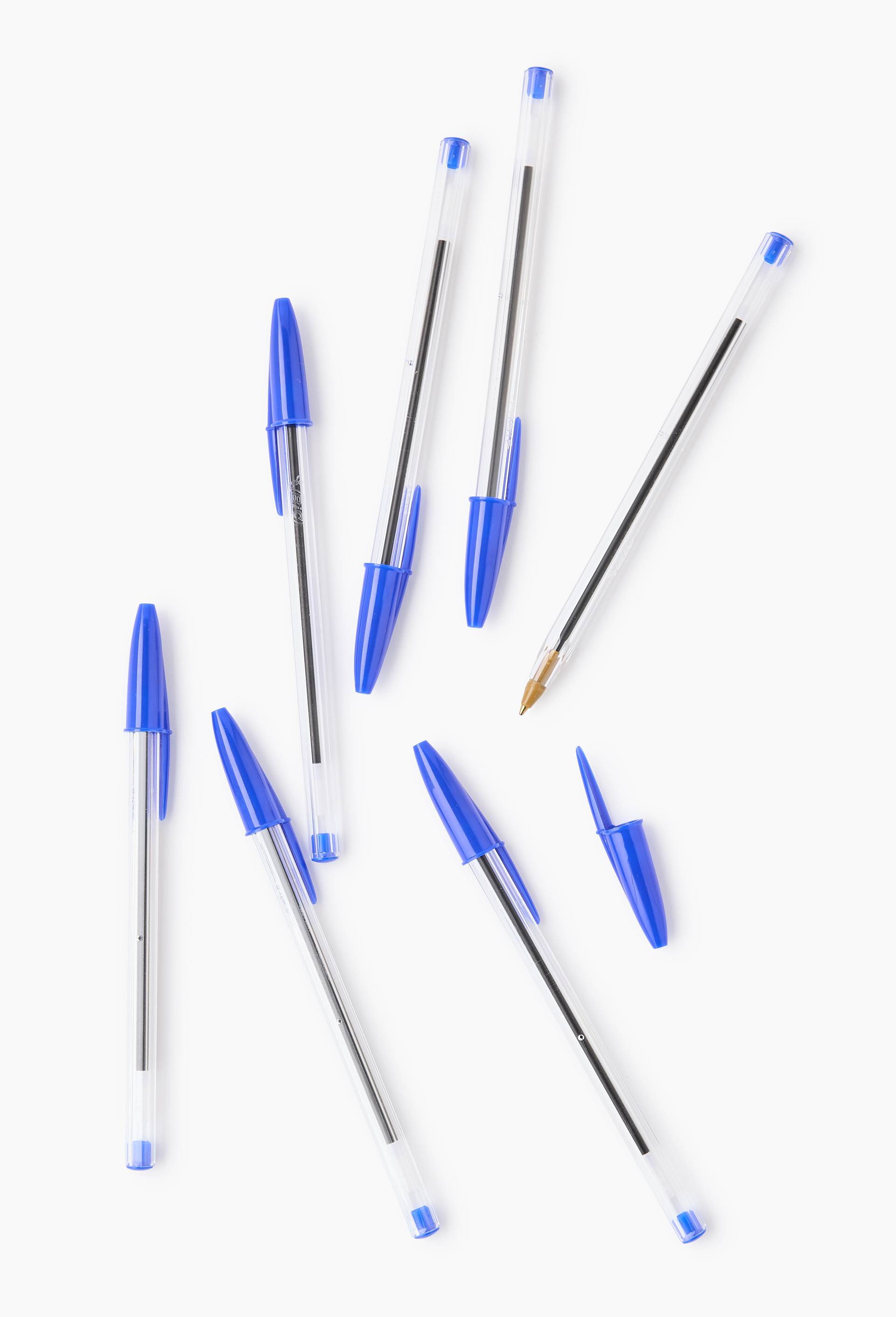 10 stylos-billes Cristal bleu, pointe moyenne, , large image number 0