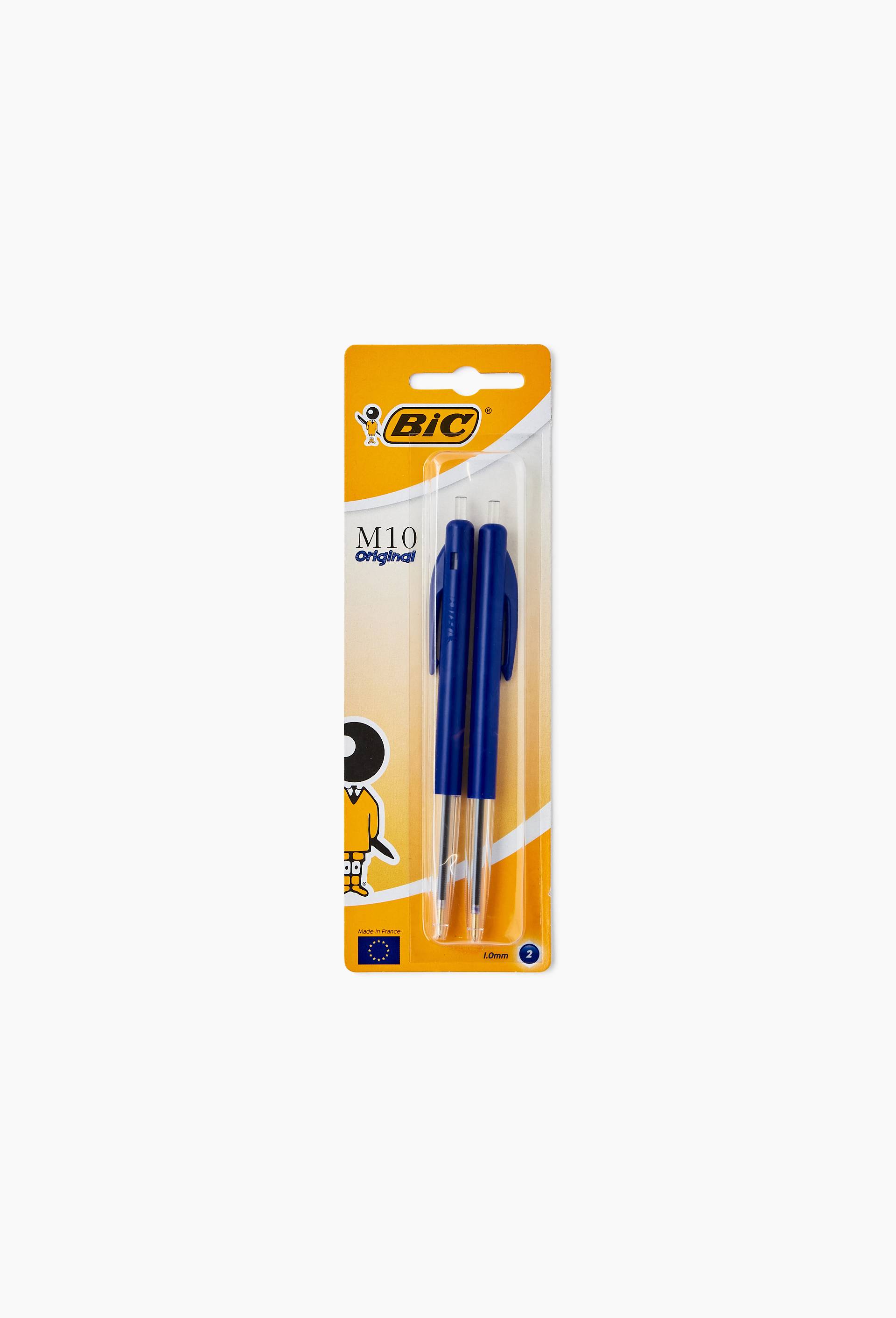 Lot stylos-bille r&Atilde;&copy;tractables M10 Clic, encre bleue, , large image number 0.0