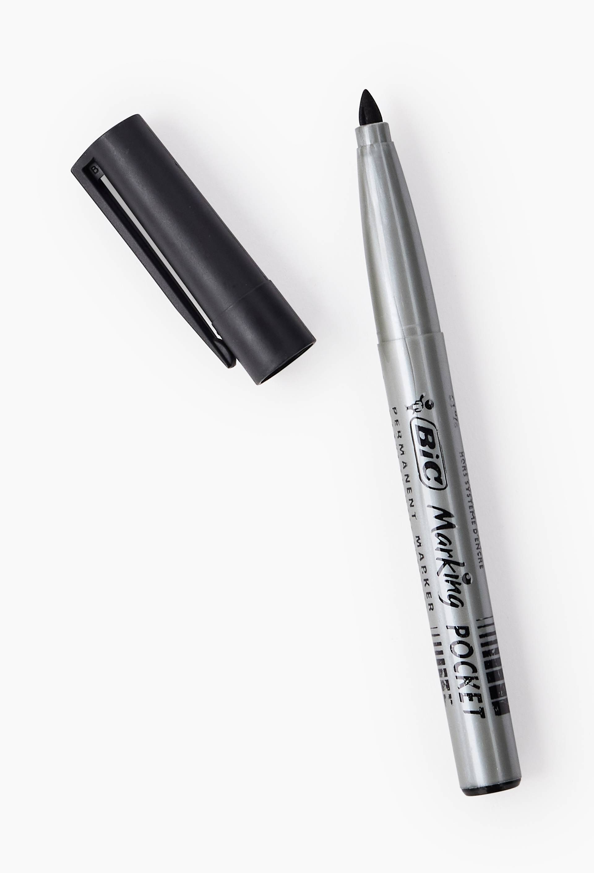 Marqueur permanent Pocket - pointe fine - noir, , large image number 1.0