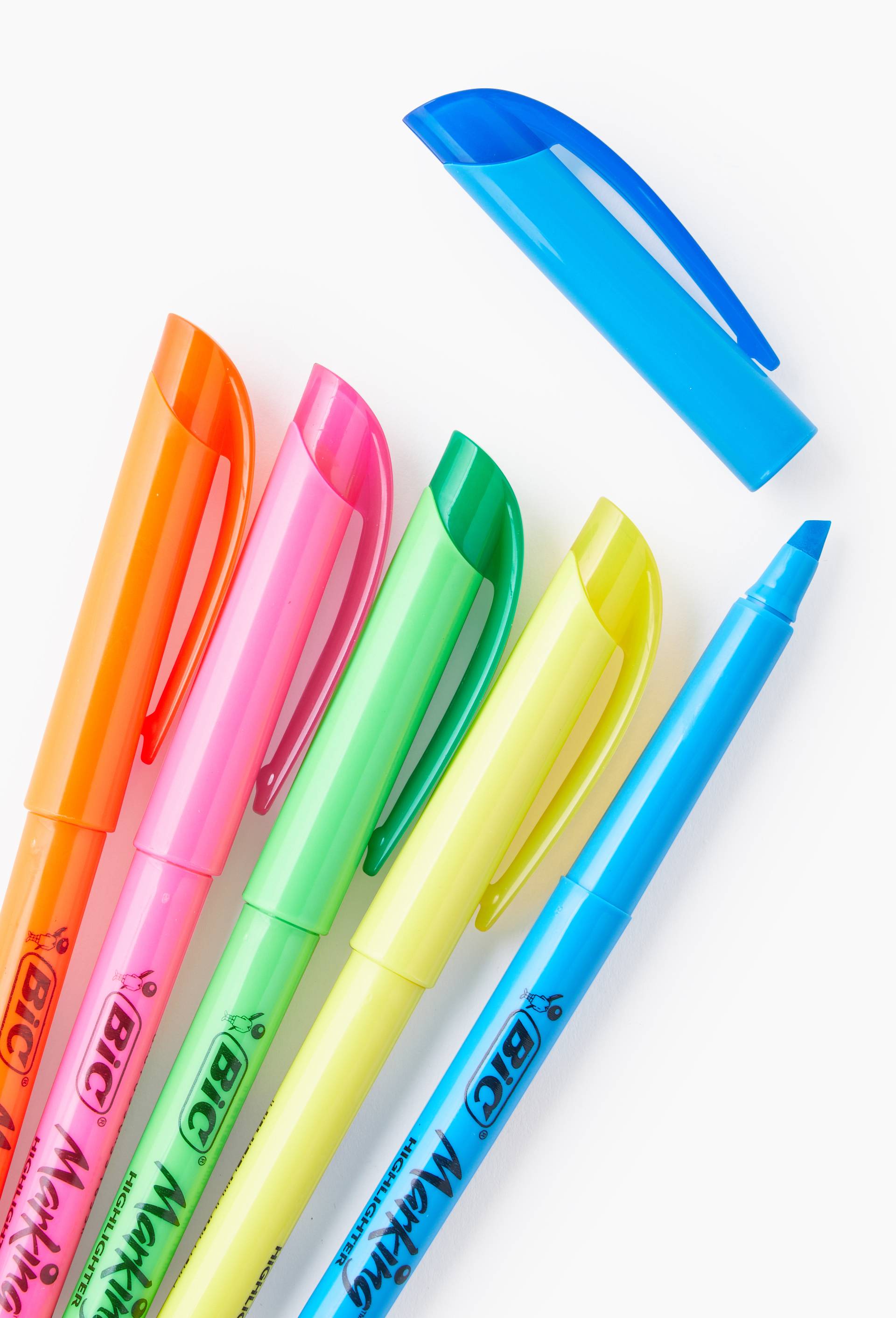 5 surligneurs - Pop et fluo, , large image number 1