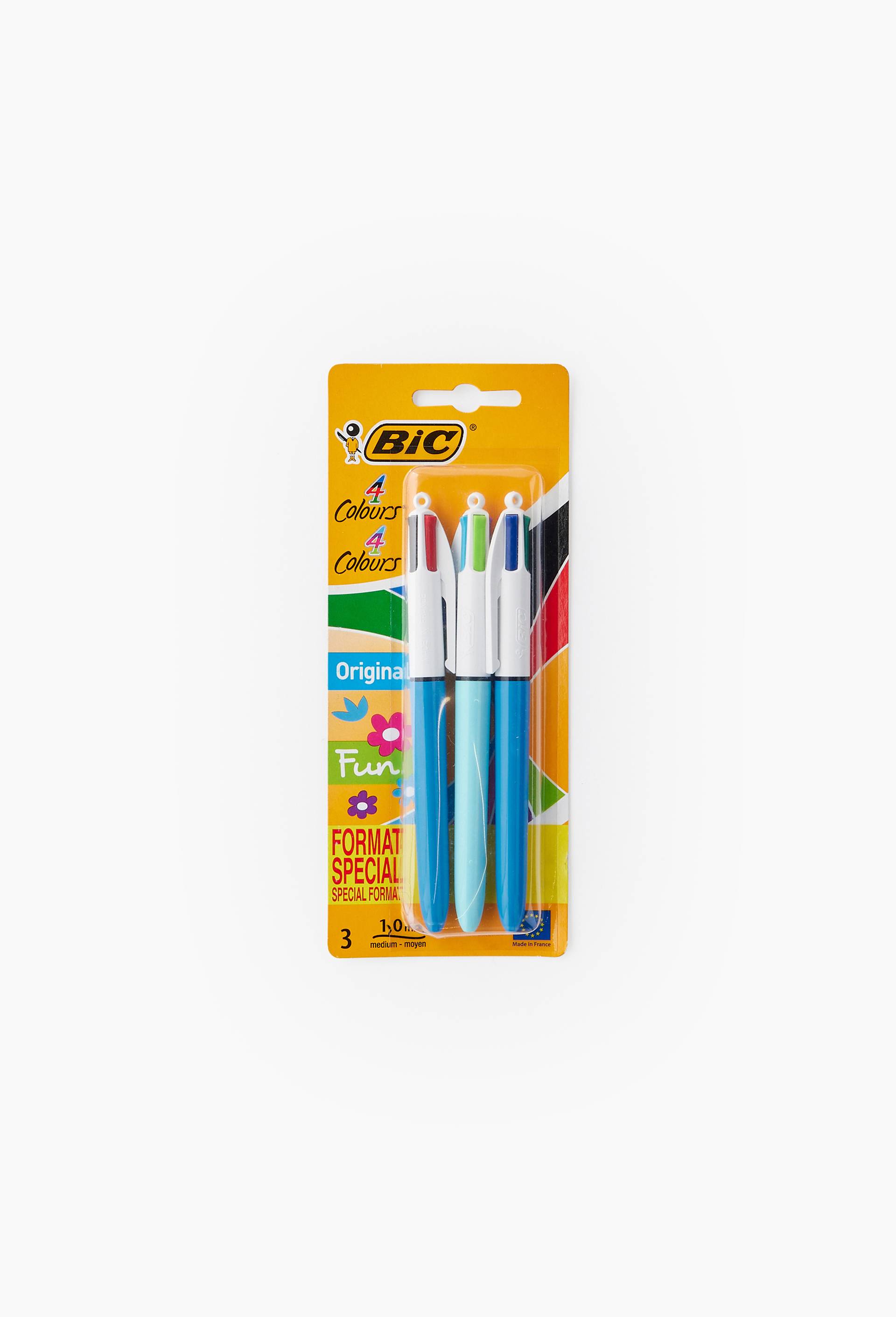 3 stylos-billes 4 couleurs Shine, pointe moyenne, , large image number 0