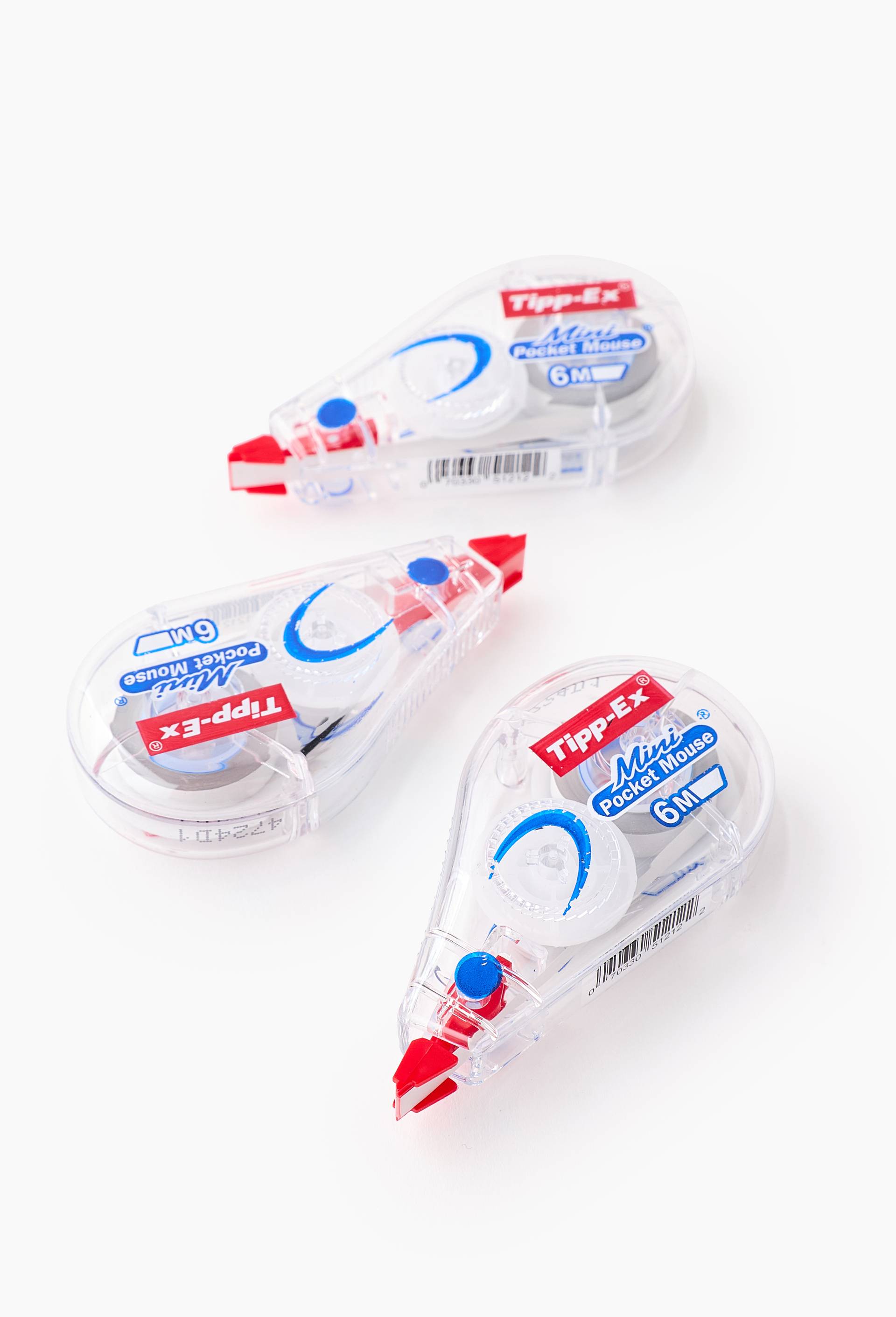 3 rubans correcteurs Mini Pocket Mouse, 6 m x 5 mm, , large image number 0