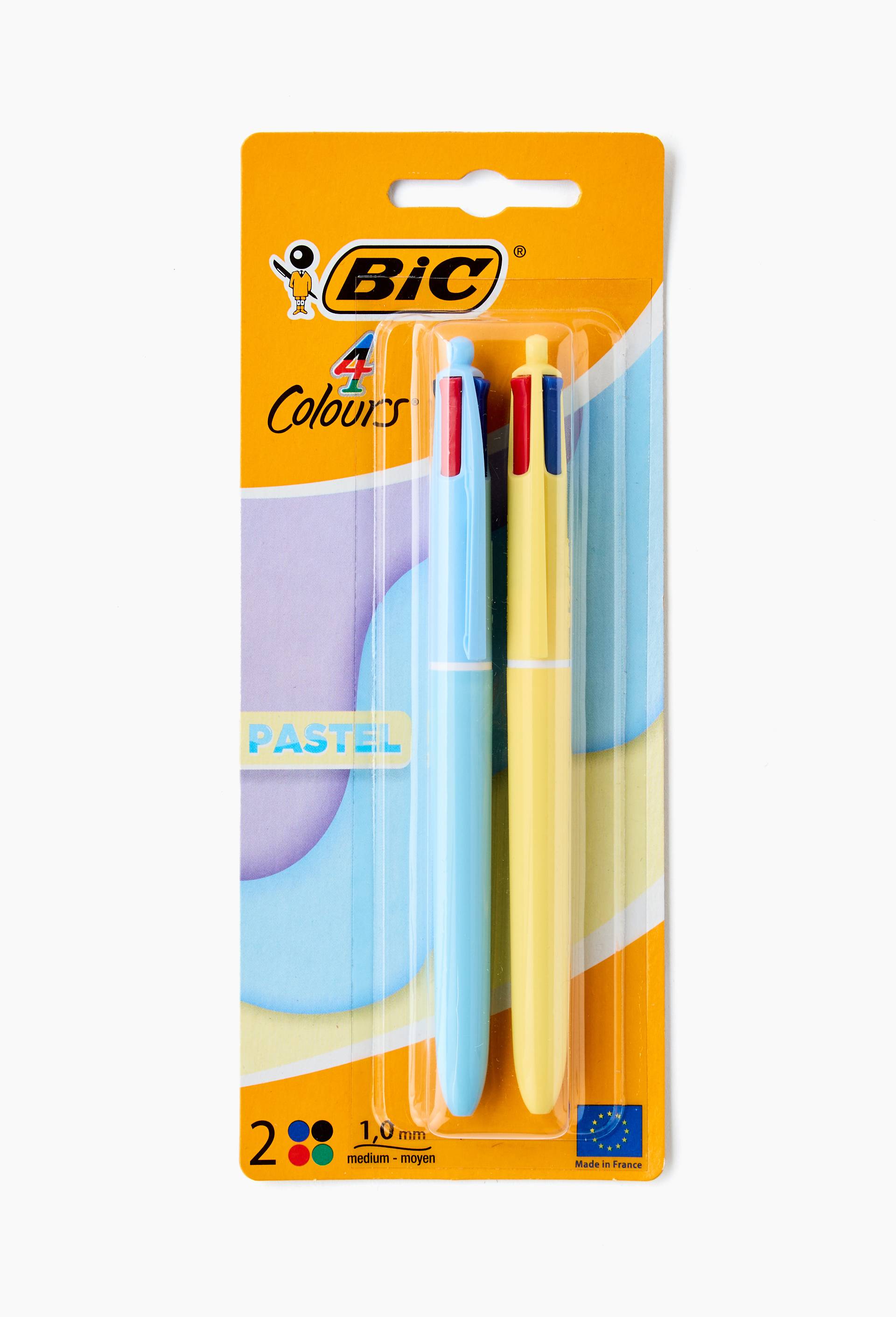 Stylo bille 4 couleurs - Pastel, , large image number 1