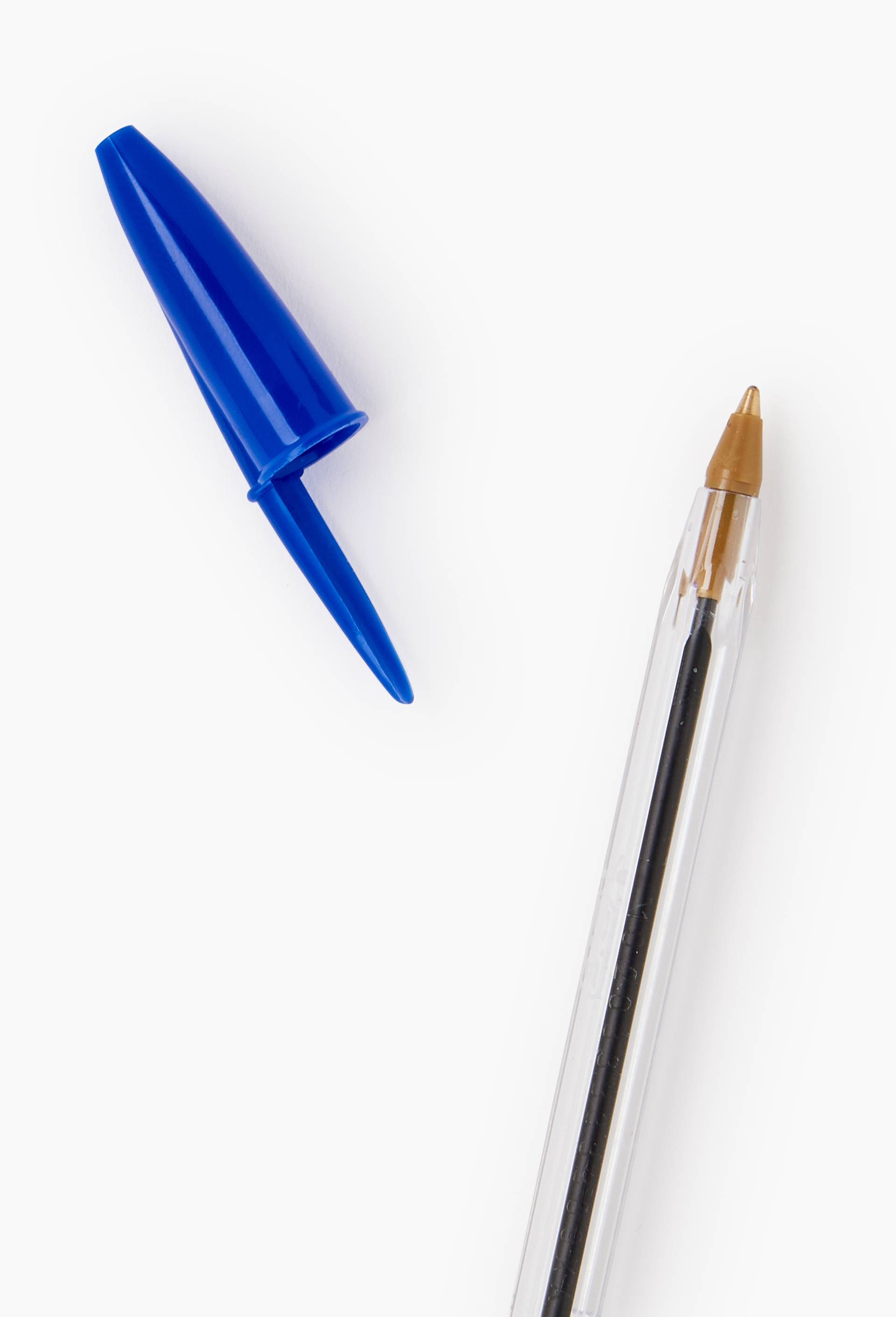 5 stylos bille Cristal, encre bleue, , large image number 3.0