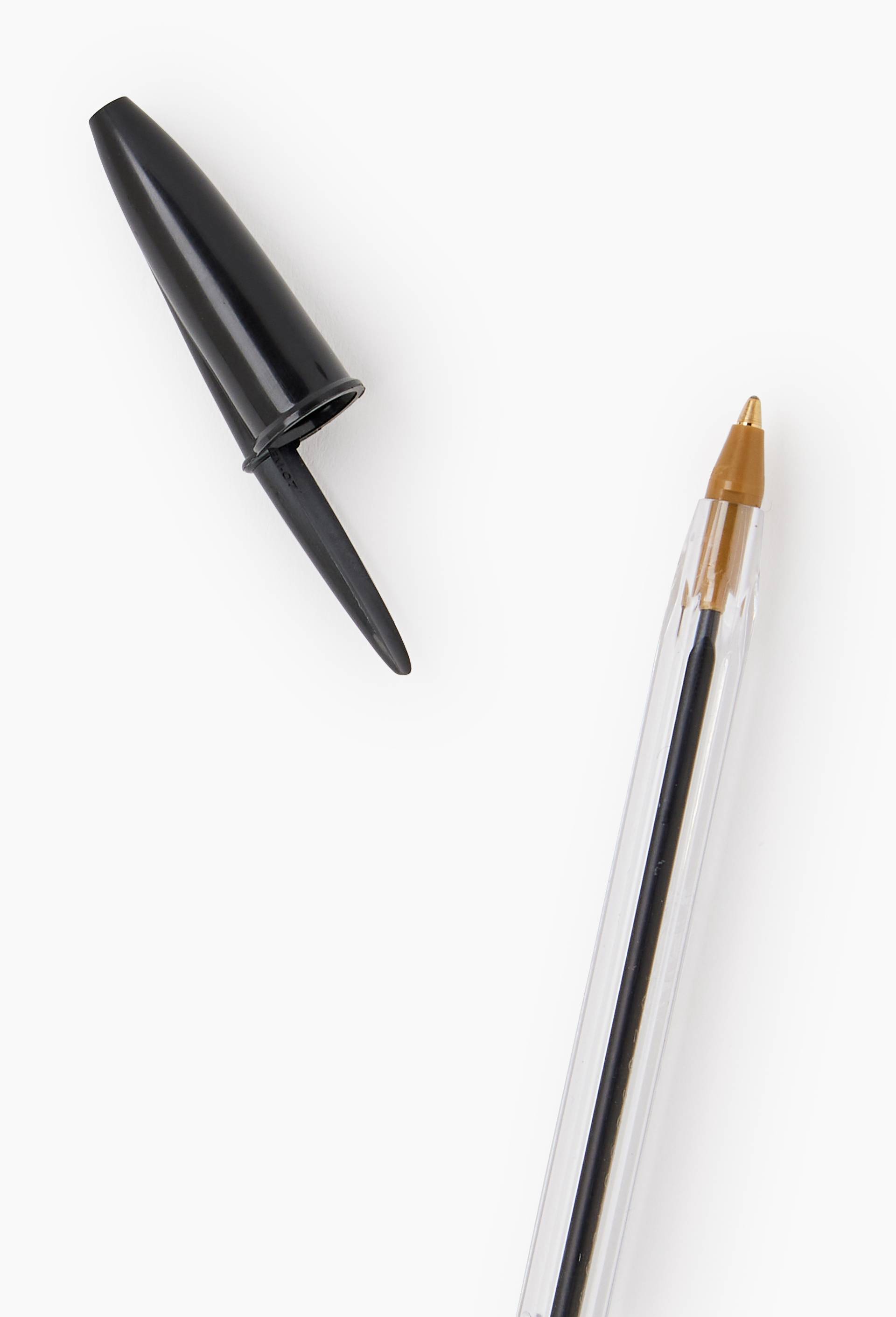 5 stylos bille Cristal, encre noire, , large image number 3