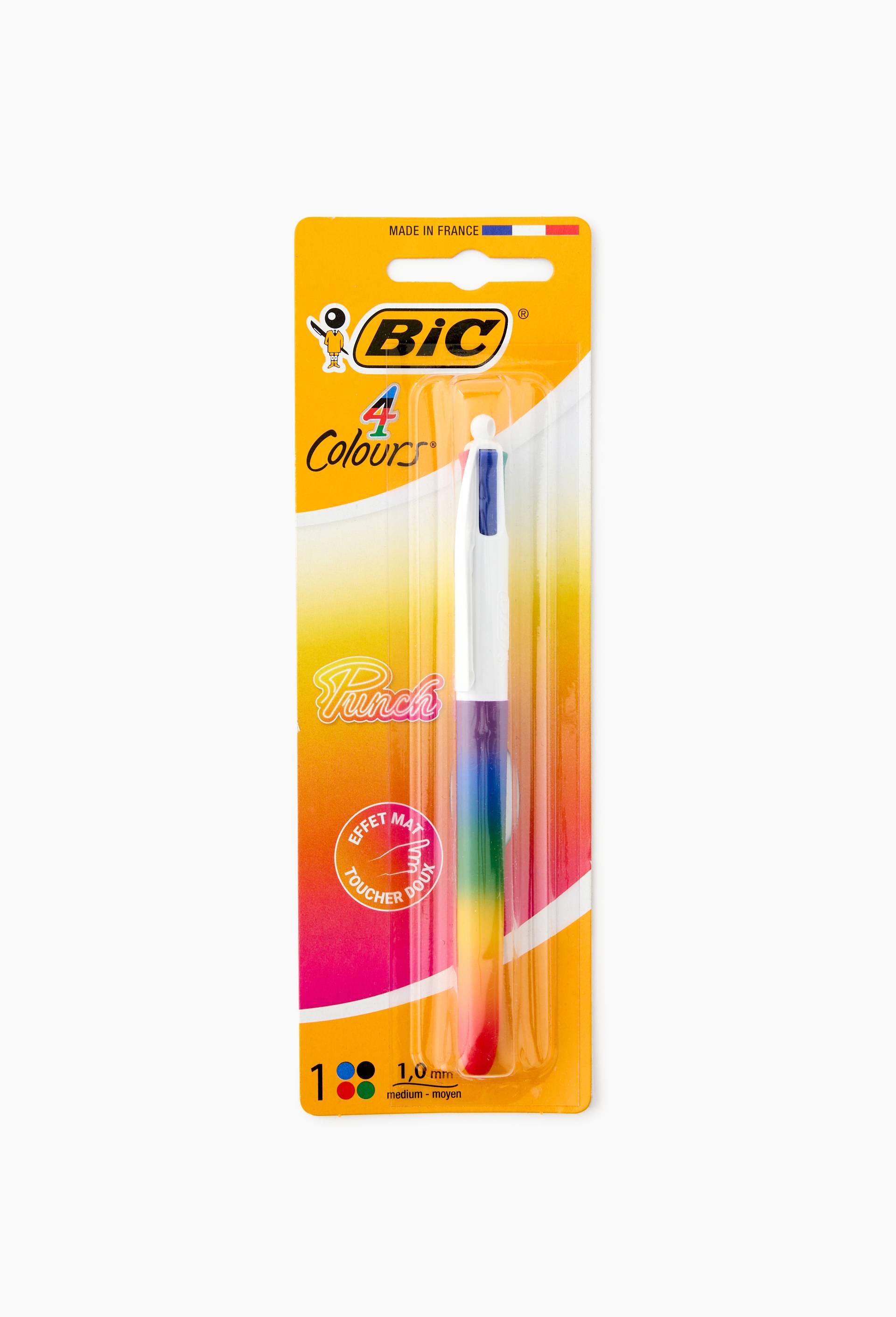 Stylo bille 4 couleurs, , large image number 1
