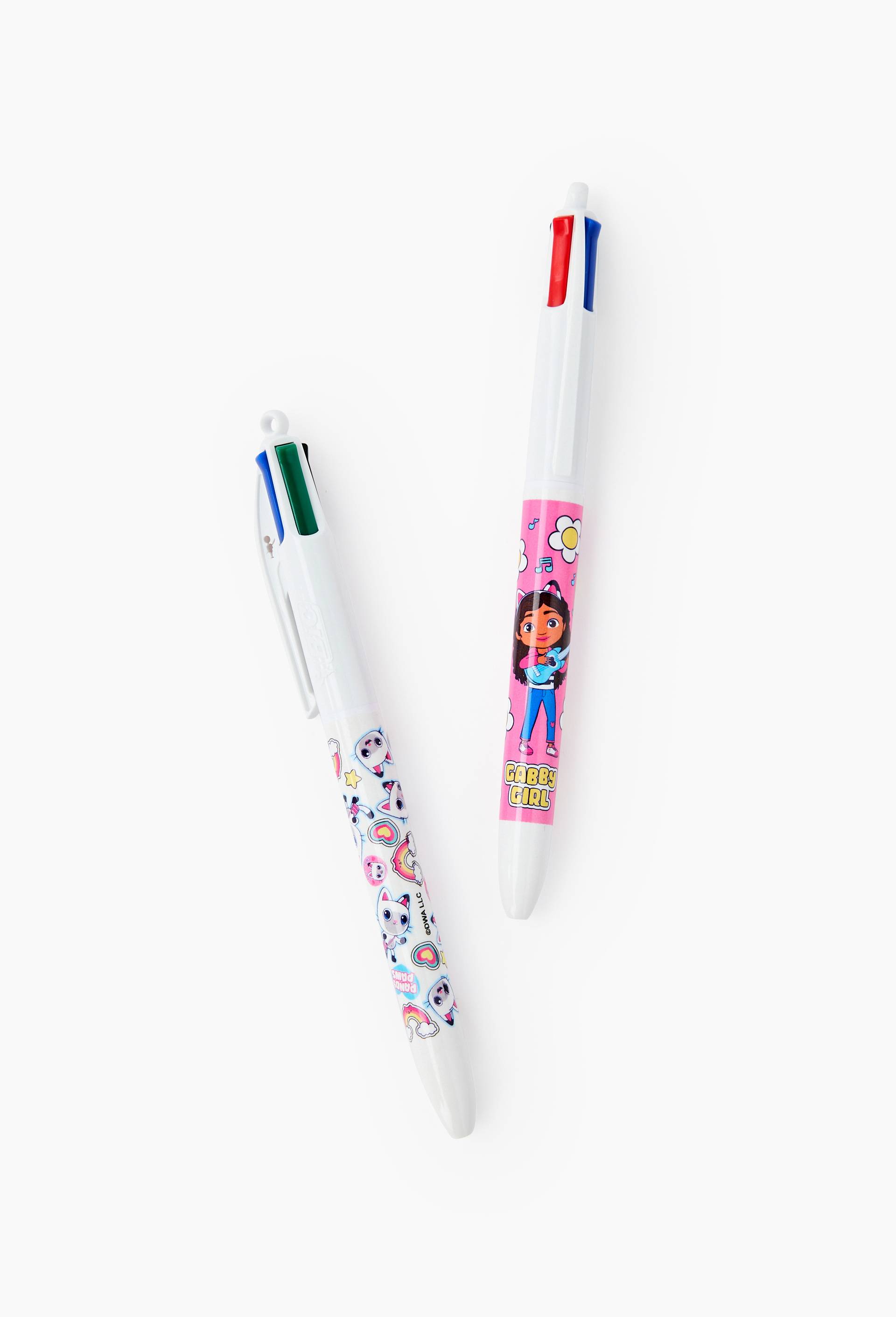Stylo bille 4 couleurs &eacute;dition Gabby et la maison magique, , large image number 1