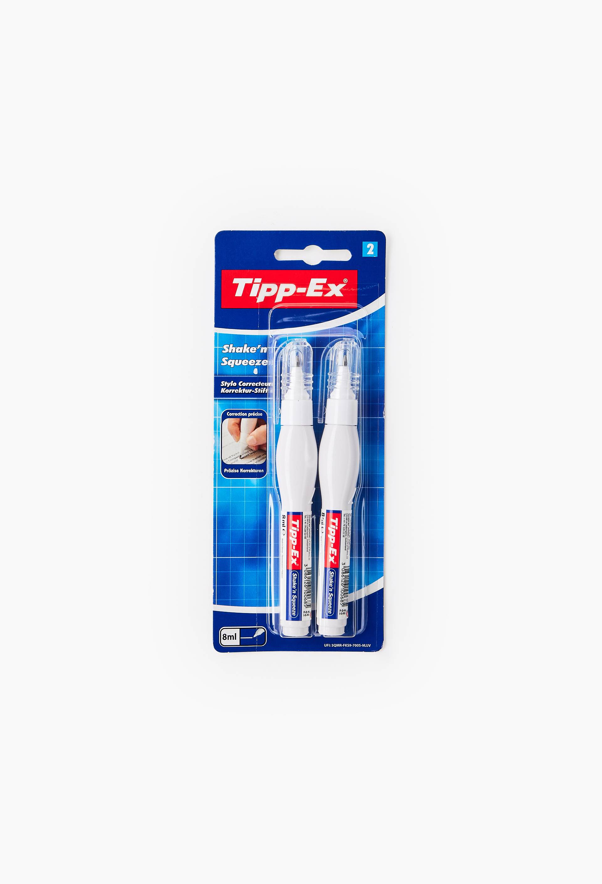2 stylos correcteurs Shake'n'squeez, , large image number 0