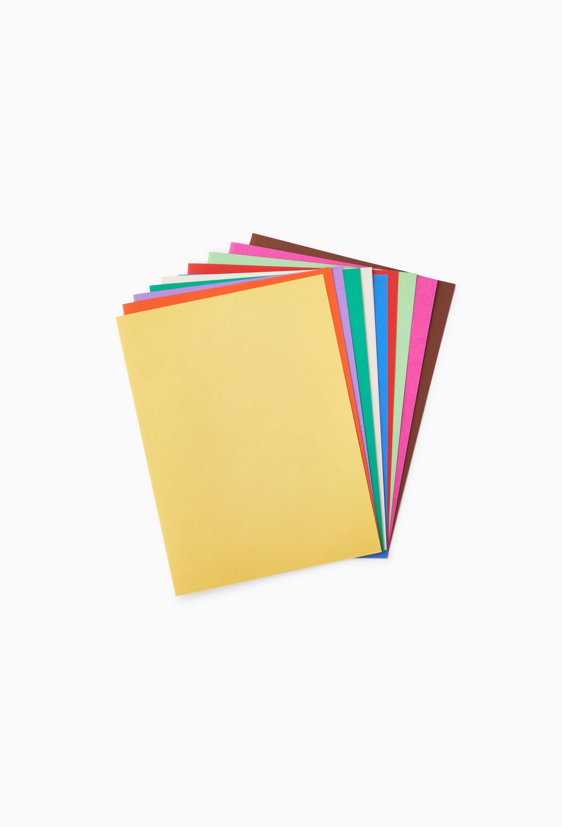 Lot de 10 chemises cartonn&eacute;es, , large image number 0