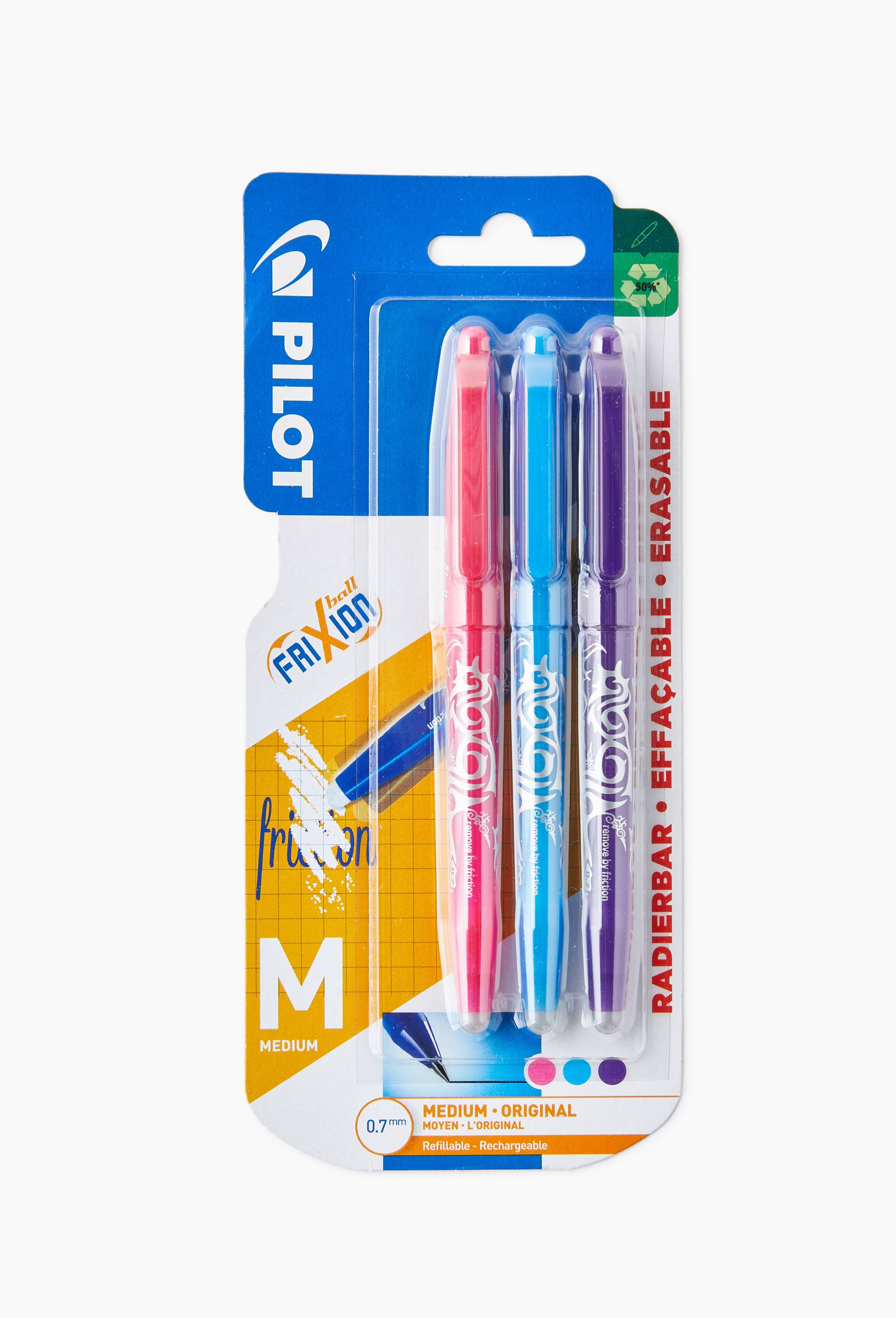 Lot de 3 stylos roller Frixion fun, coloris assortis, , large image number 0