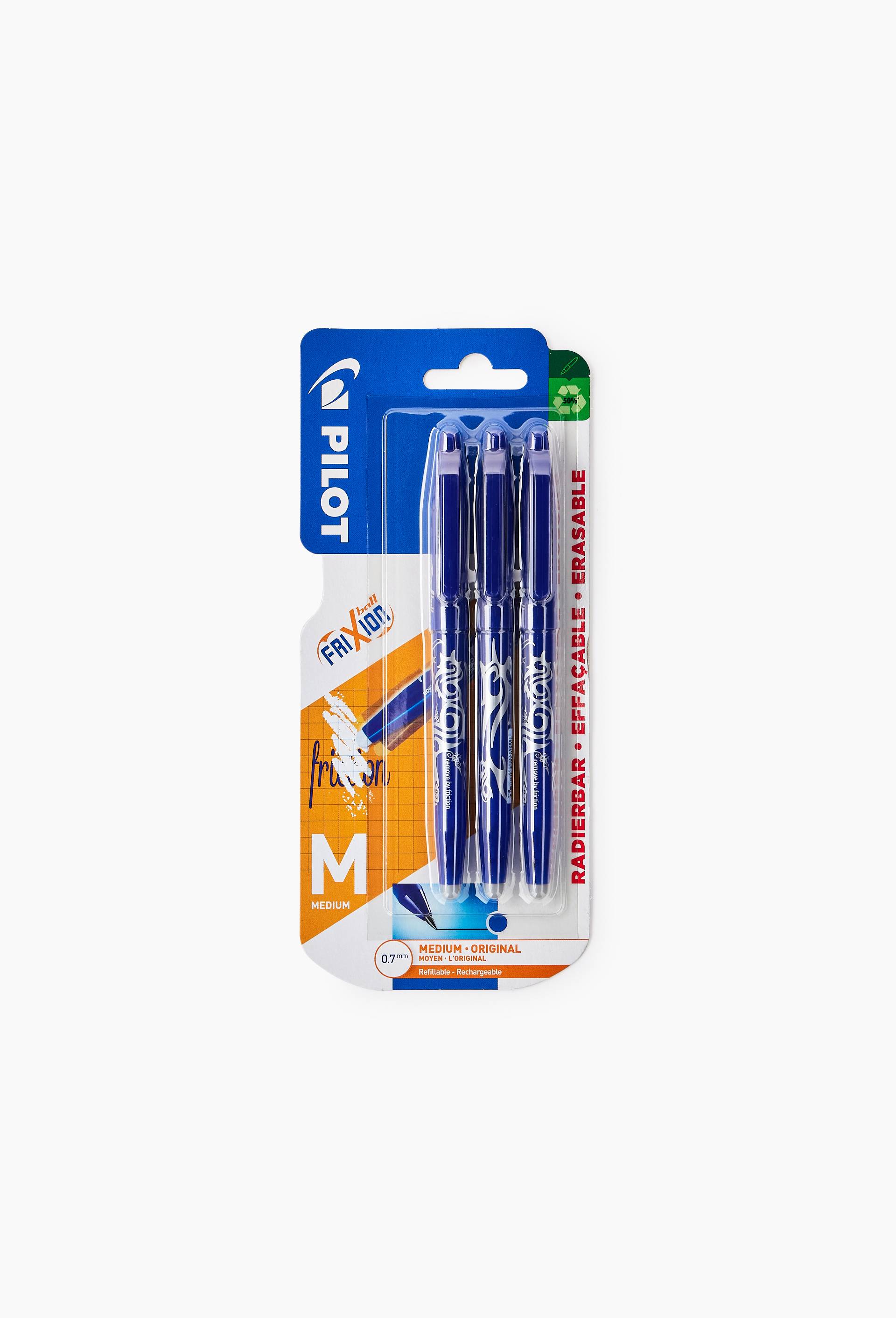 3 Stylos roller effa&ccedil;ables- bleu - Frixion Ball, , large image number 0