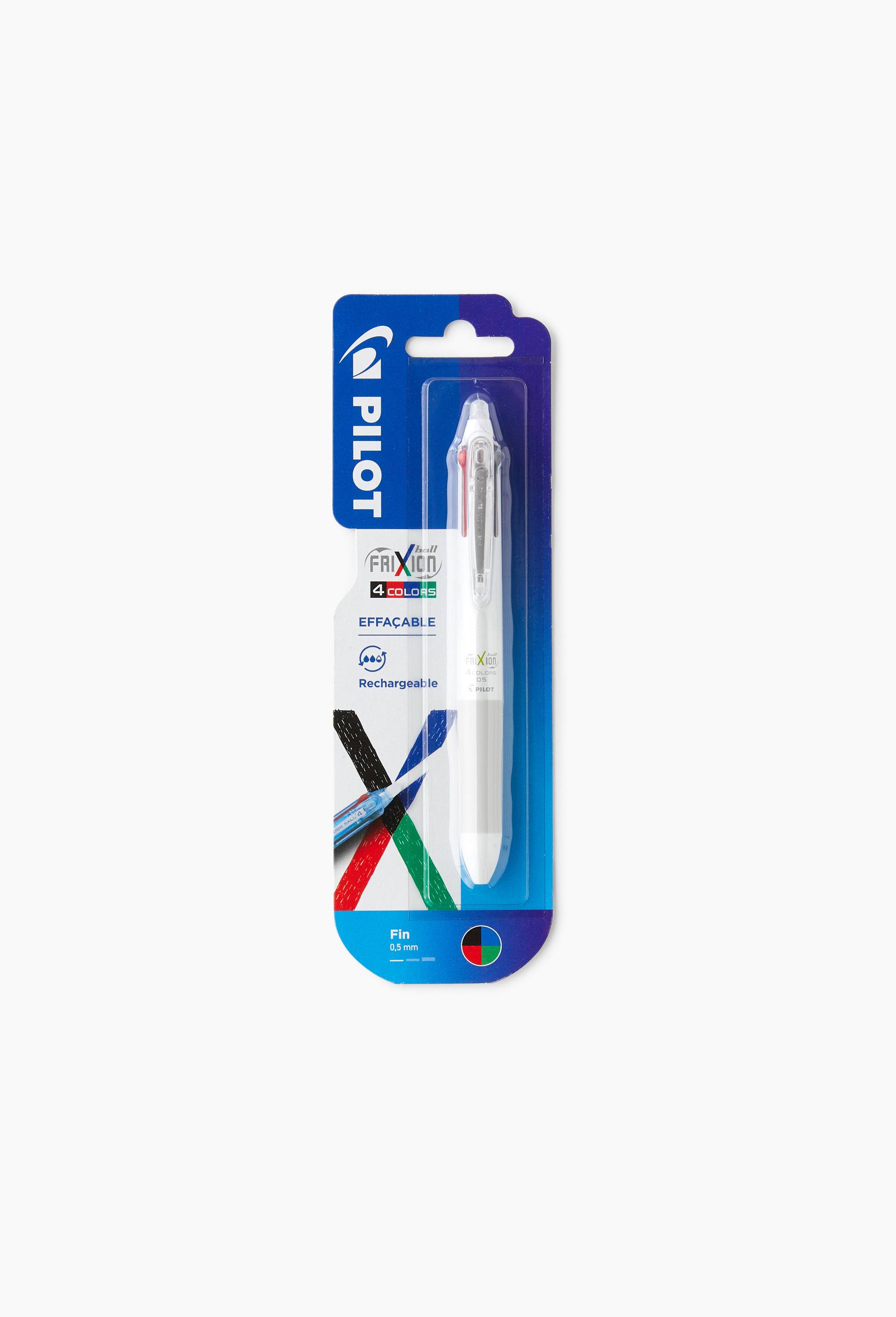 Frixion Ball 4 couleurs - corps blanc, , large image number 1