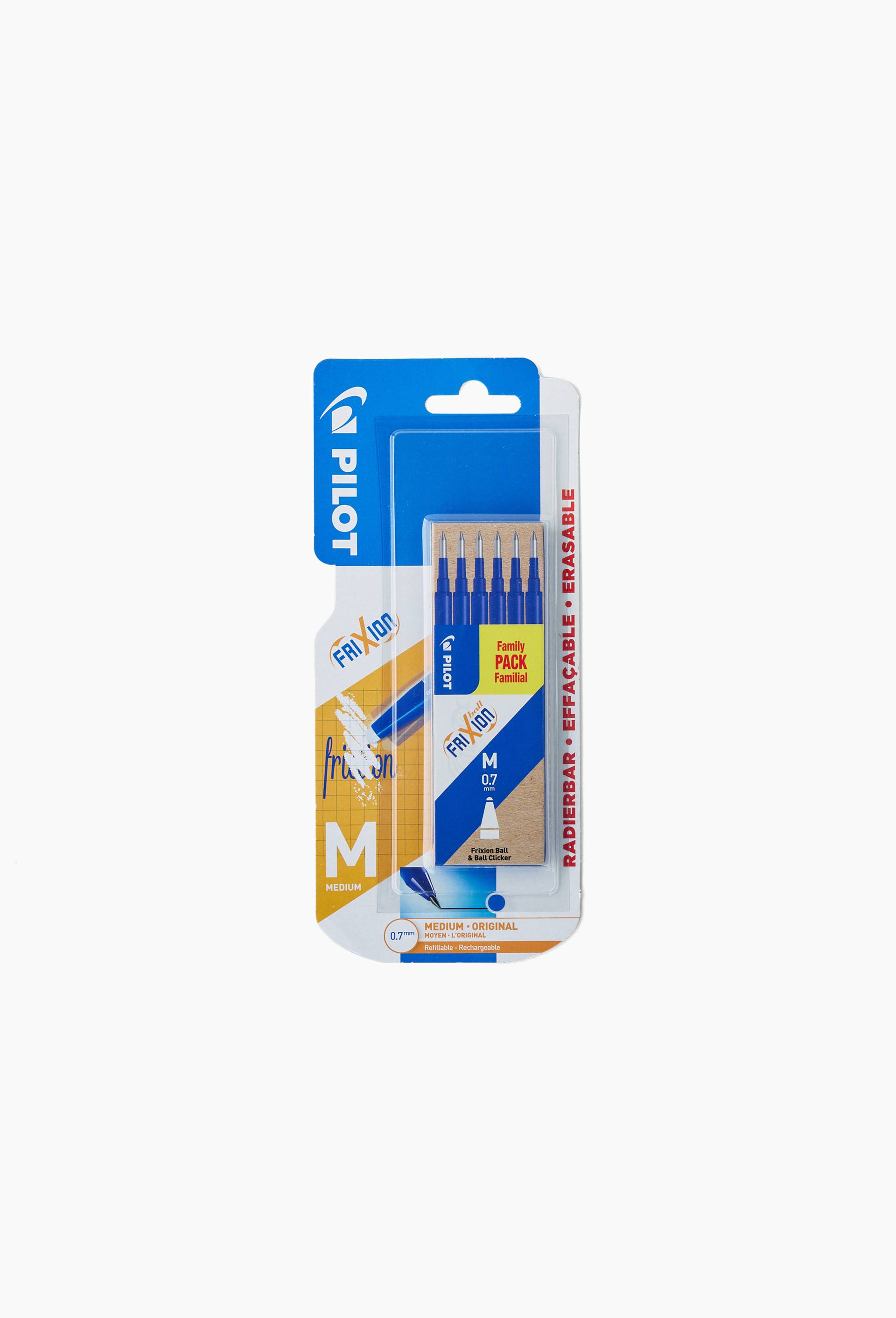 Lot de 6 - Recharges FriXion Ball bleues, , large image number 1.0