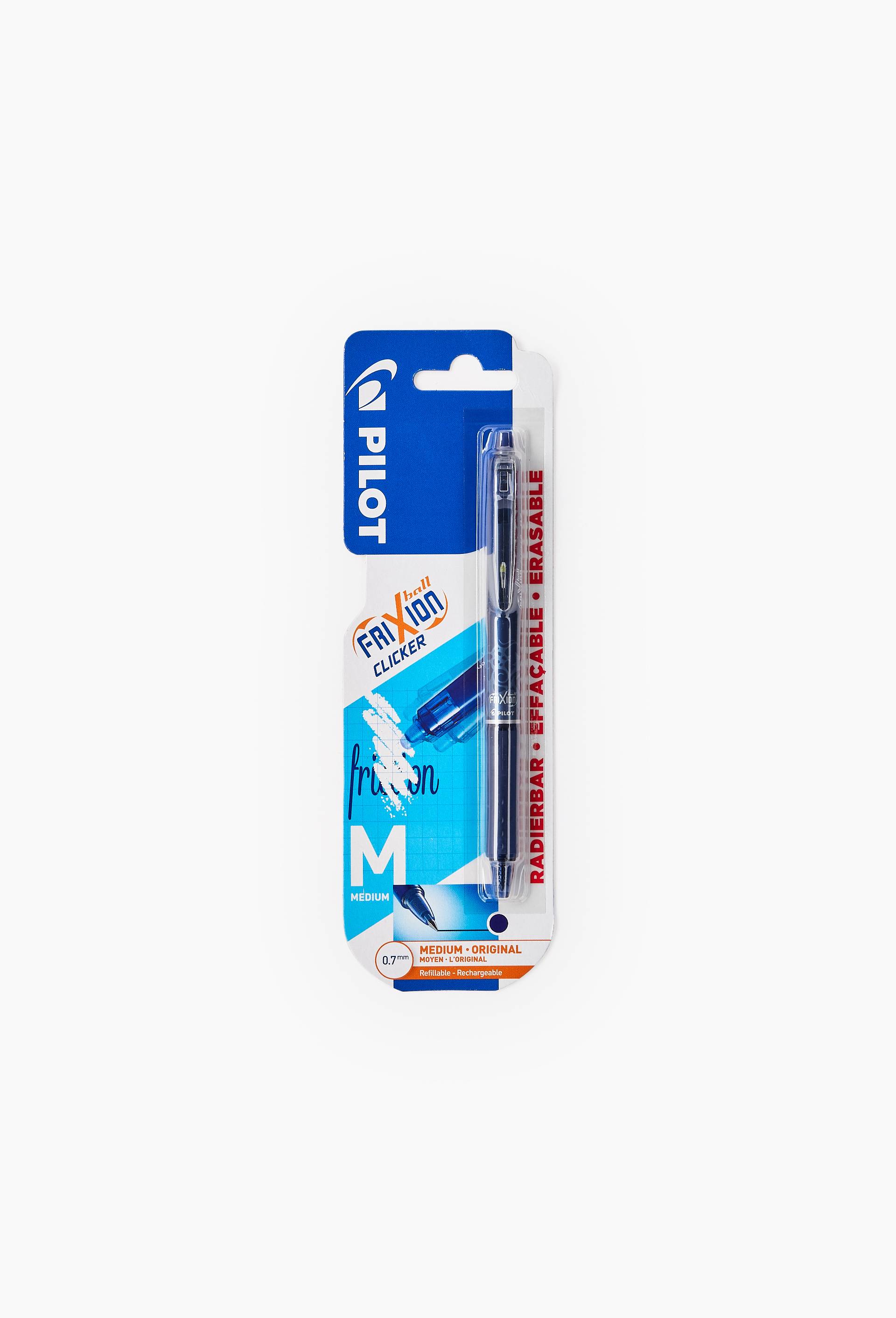 Stylo roller bleu nuit - Frixion Clicker, , large image number 0